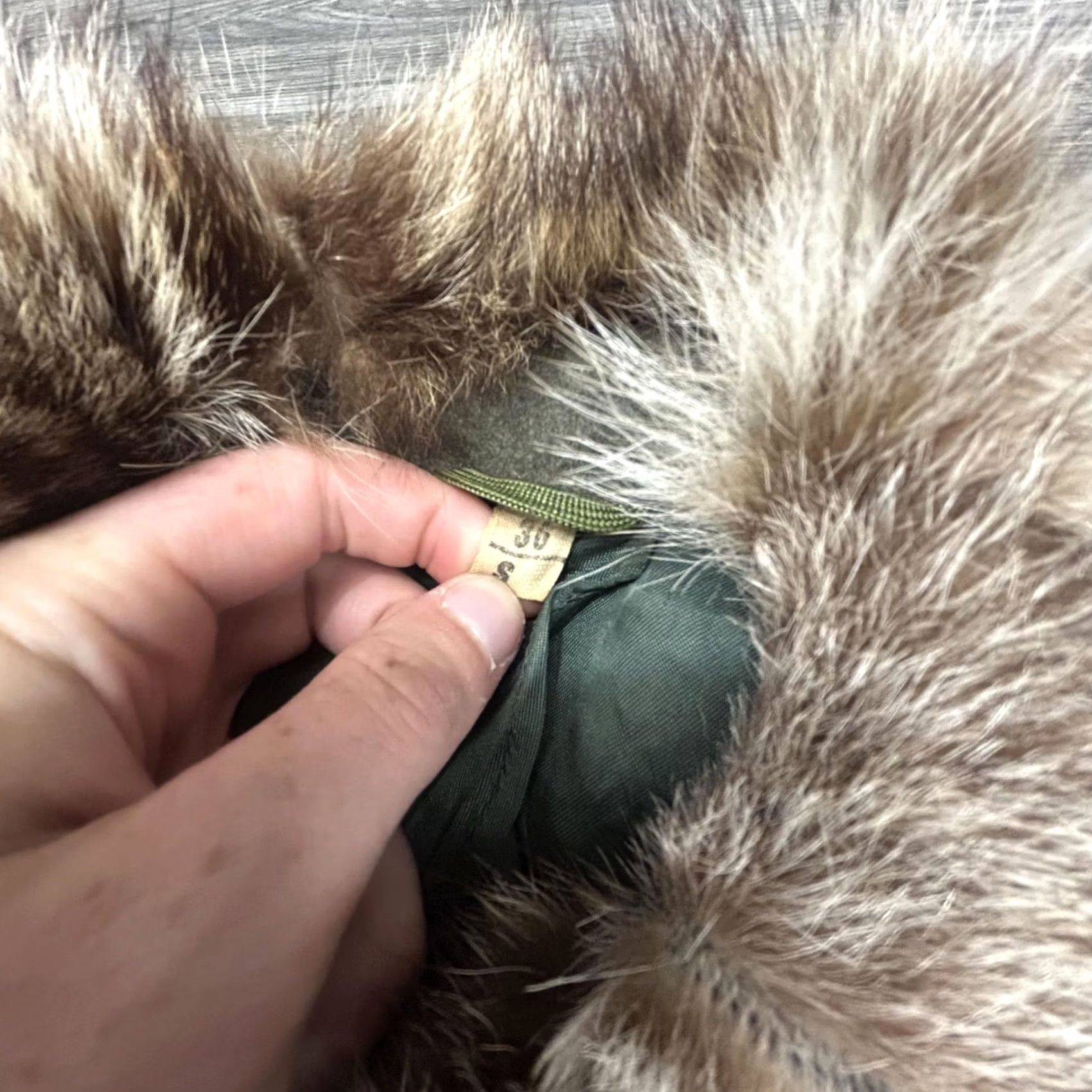 Alpha Industries VINTAGE US Marines Wool Coat Mens Small Military Overcoat Fur Shawl Collar Belted Pockets Regular Fit Size US XXS / EU 40 - 6 Thumbnail