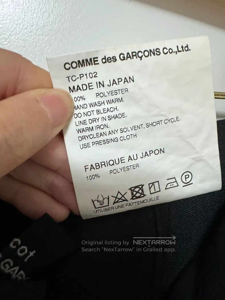 Comme des Garcons Comme Des Garcons size M Casual Trousers, Size M Size 23" - 5 Thumbnail