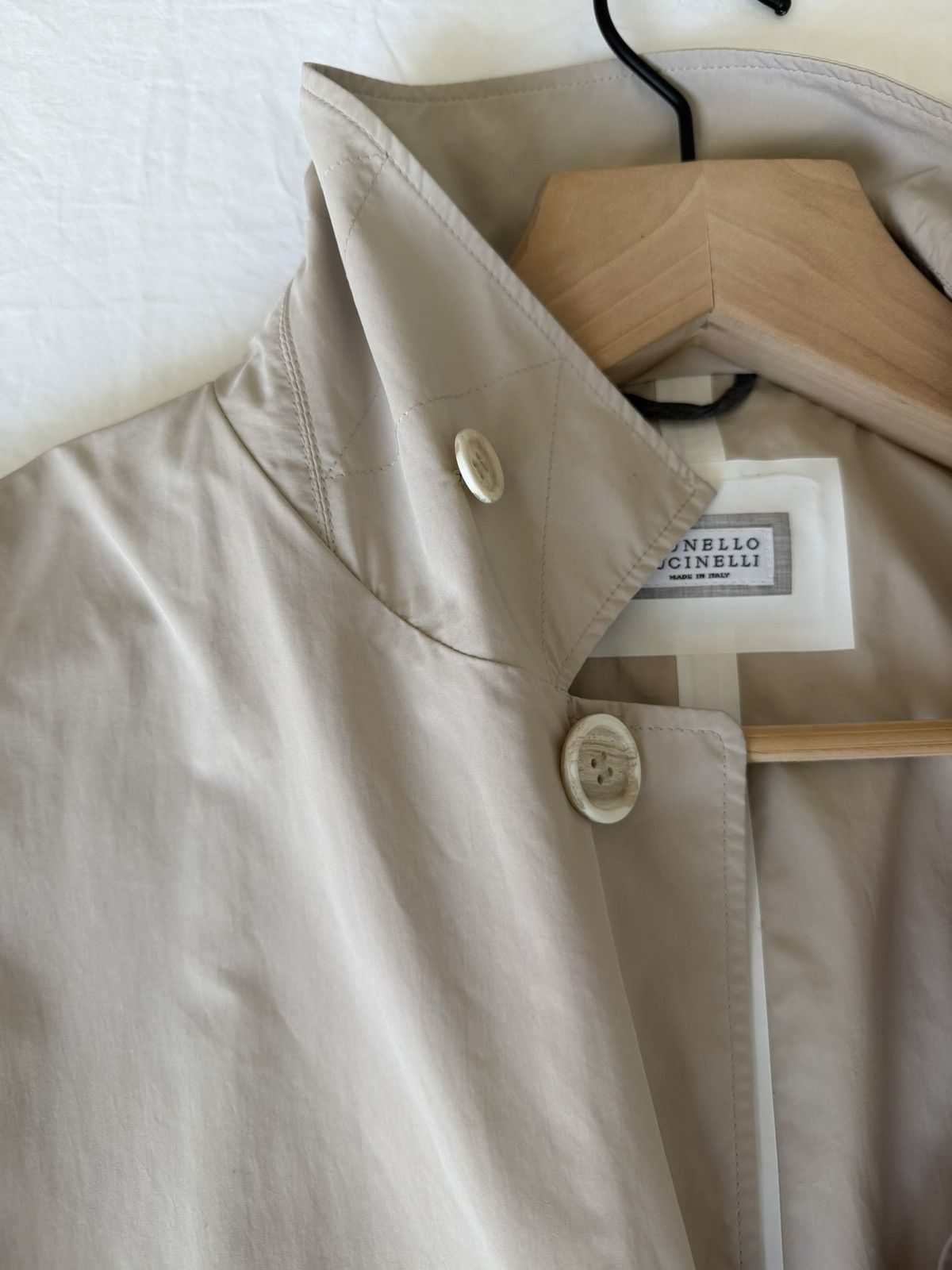 Brunello Cucinelli Brunello Cucinelli Mens Trench Coat Size XXL Size US XL / EU 56 / 4 - 5 Thumbnail