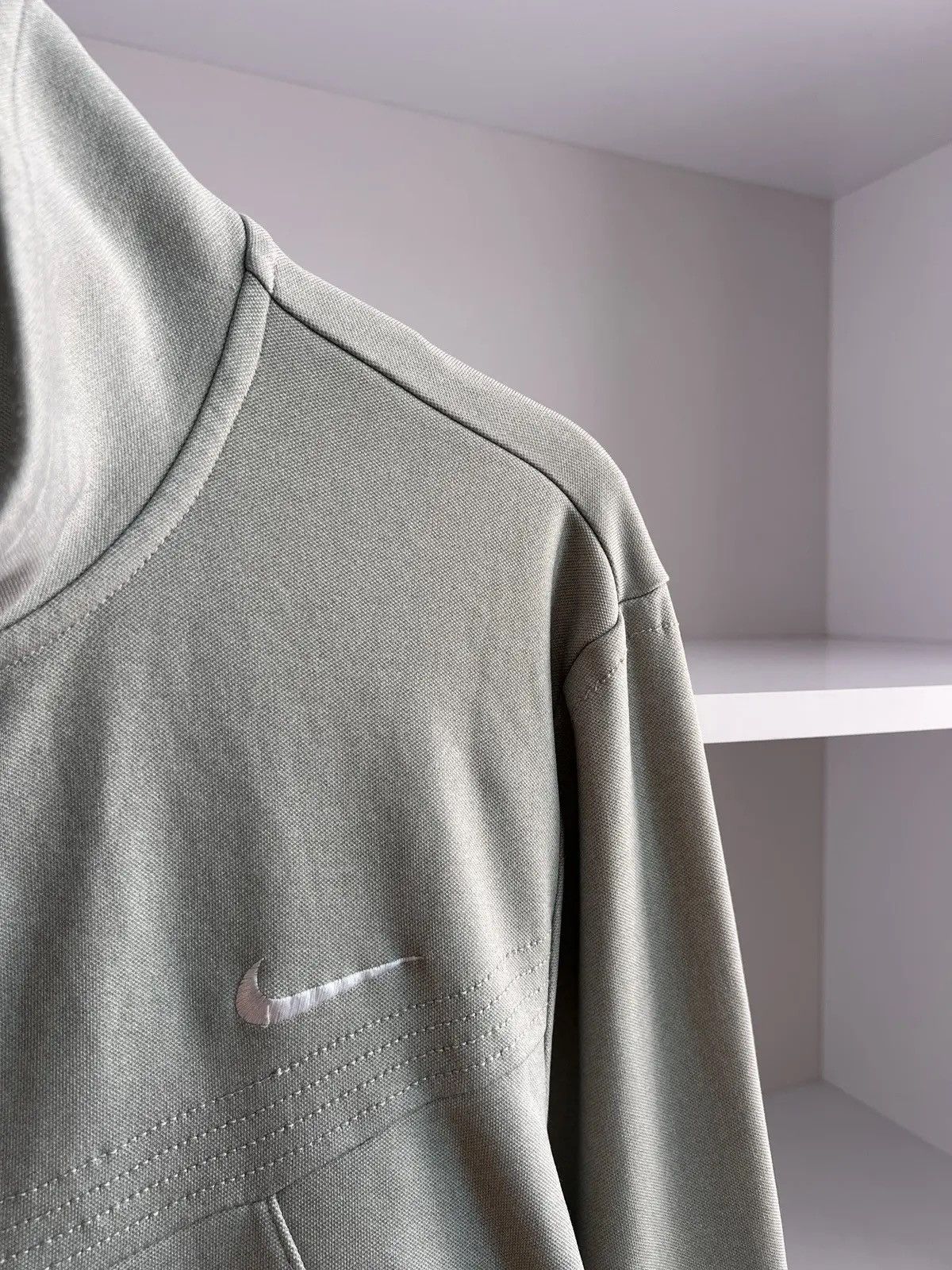 Nike × Vintage Vintage RF ROGER FEDERER GRAY NIKE TENNIS RARE JACKET Size US L / EU 52-54 / 3 - 5 Thumbnail