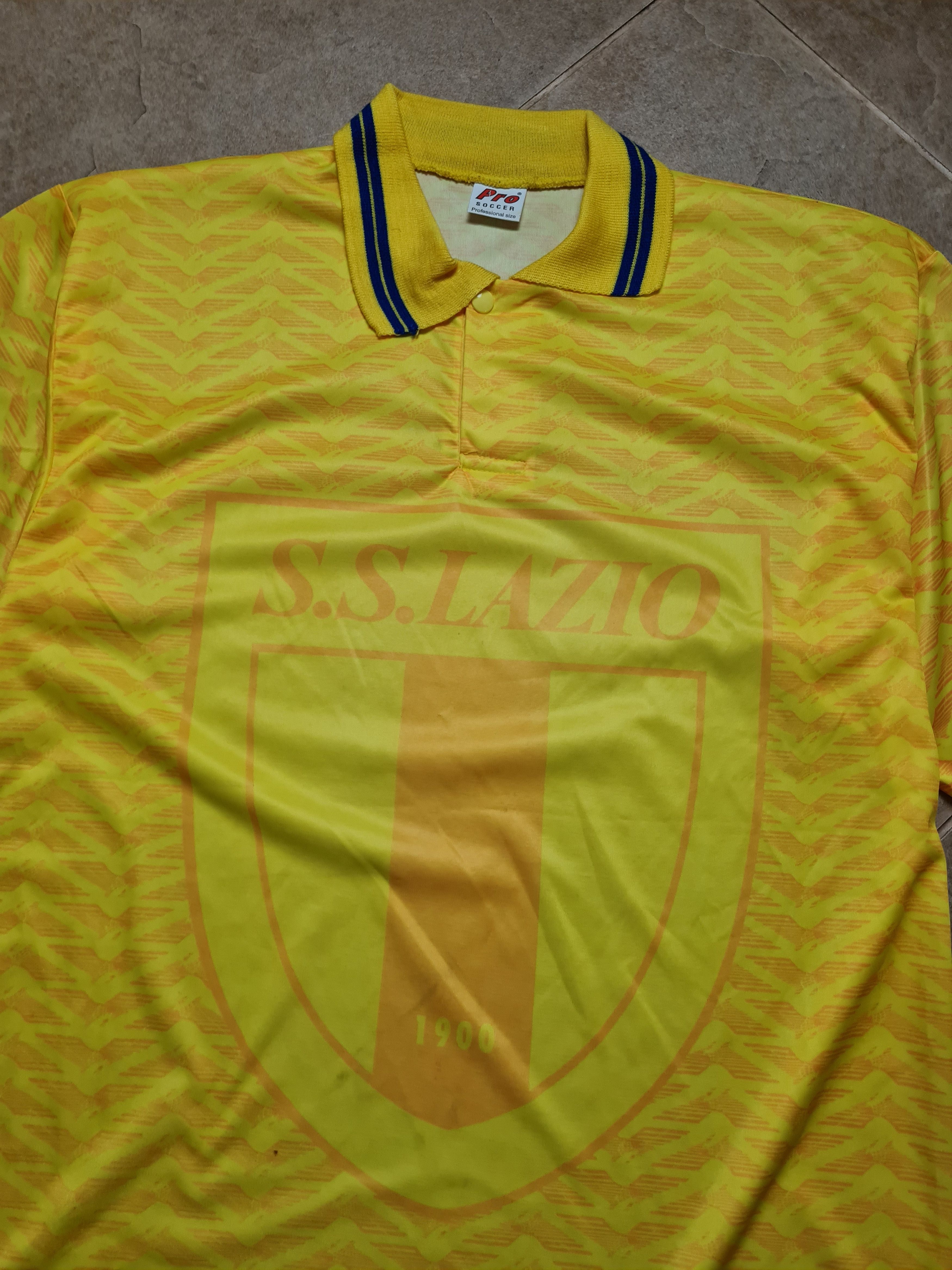Other Vintage Jersey S.S. Lazio Pro Big Logo Soccer t-shirts 90x Size US L / EU 52-54 / 3 - 3 Thumbnail