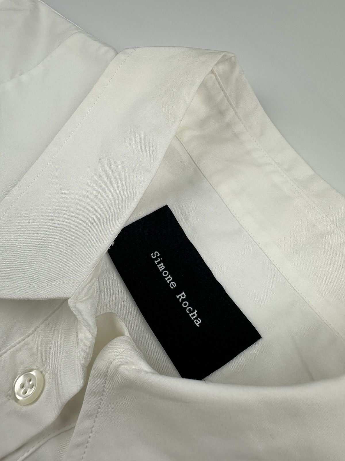 Simone Rocha SIMONE ROCHA Cotton Shirt Dress Size L / US 10 / IT 46 - 5 Thumbnail