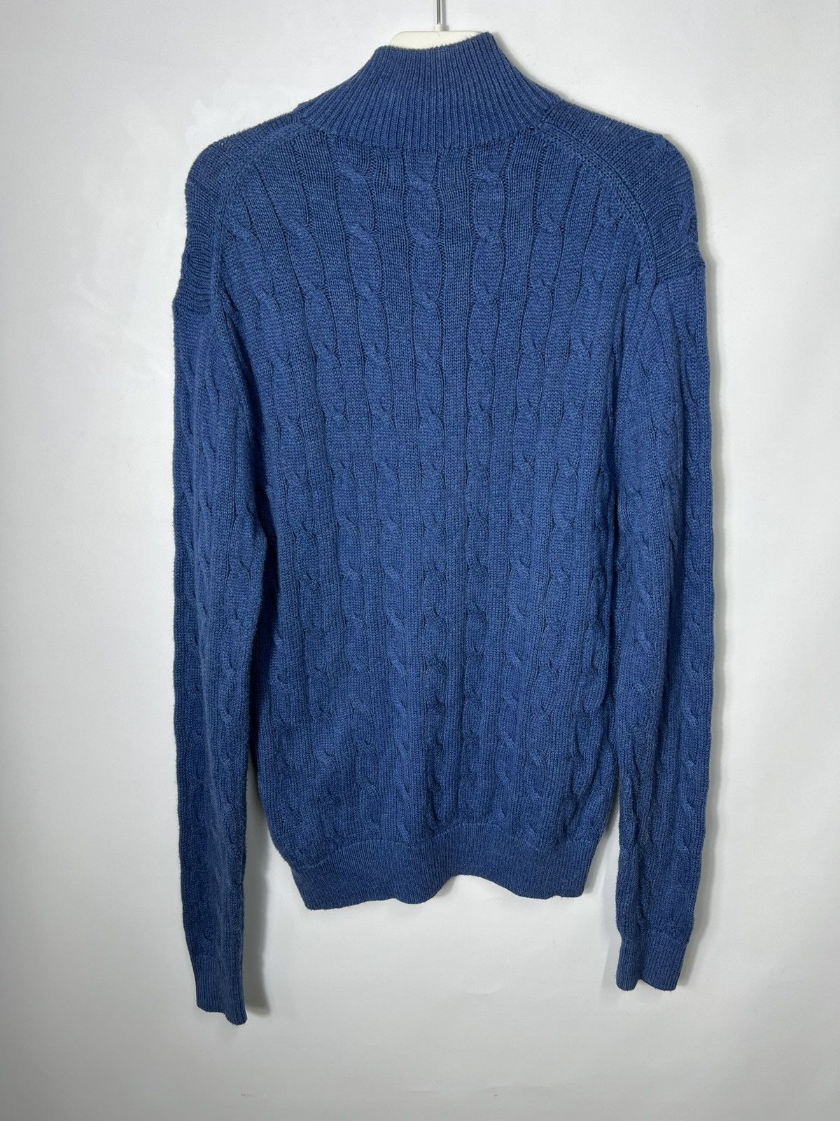 Polo Ralph Lauren Vintage streetwear Polo Ralph Lauren Half Zip Cable Sweater Size US M / EU 48-50 / 2 - 10 Thumbnail