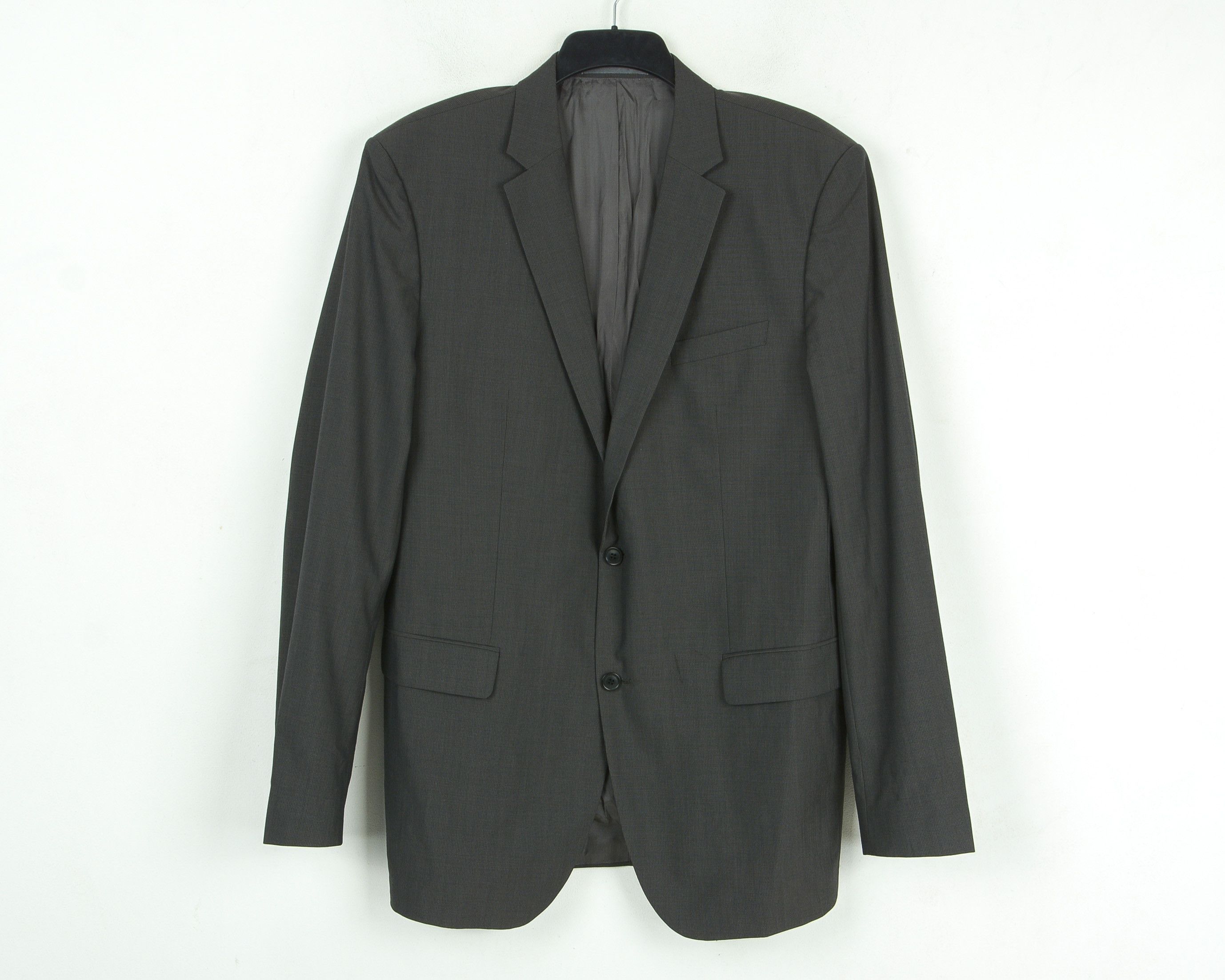 Hugo Boss HUGO BOSS Hudson/Bay Blazer UK 44L Wool Pinstriped Jakko Size 44L - 1 Thumbnail