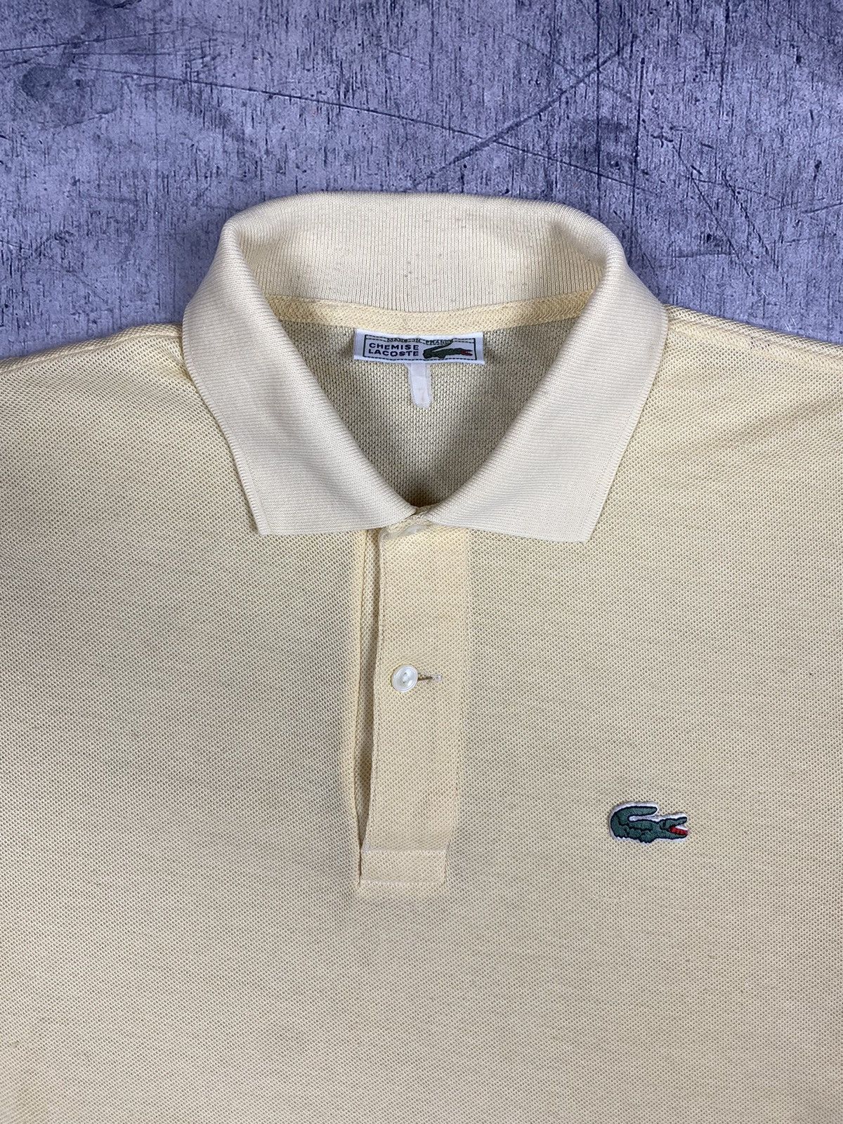 Lacoste Vintage Lacoste Basic Polo Shirt Size US L / EU 52-54 / 3 - 5 Thumbnail