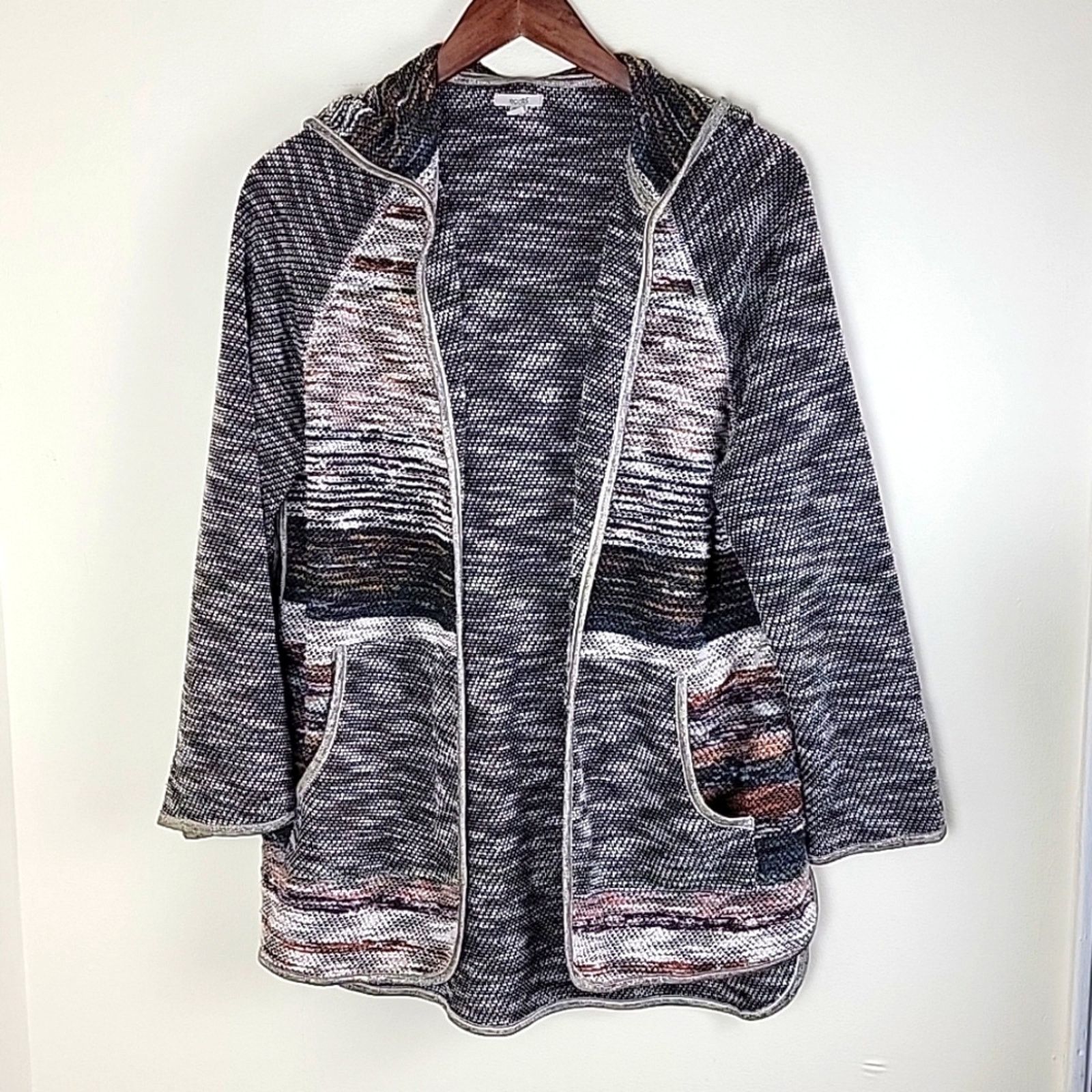 Anthropologie Anthropologie Ecote Knitted Cardigan Hooded size XS Boho Size XS / US 0-2 / IT 36-38 - 9 Thumbnail