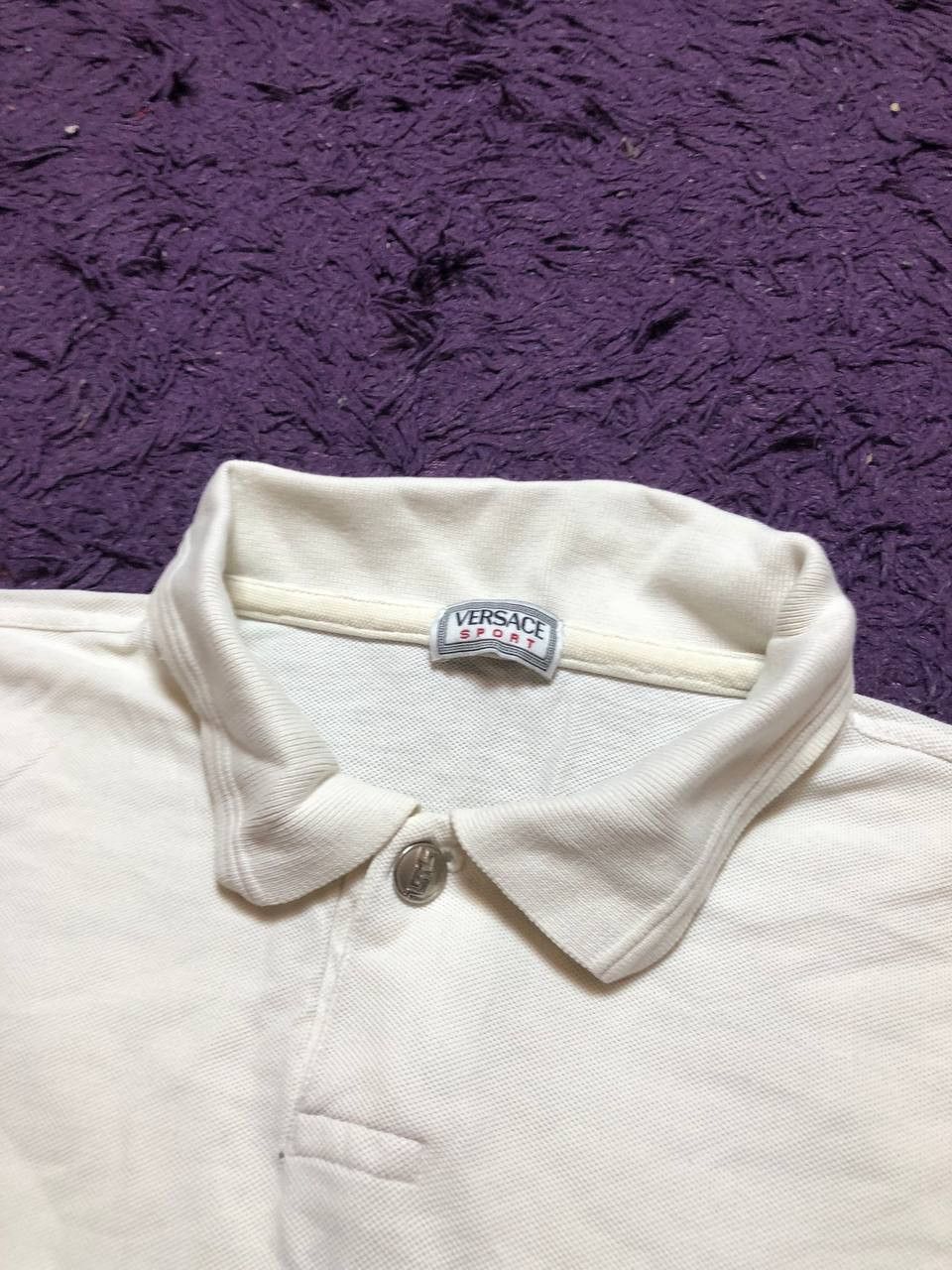 Versace Vintage Casual Old Money Versace SPORT Polo T-shirt Y2K Size US XXL / EU 58 / 5 - 9 Thumbnail