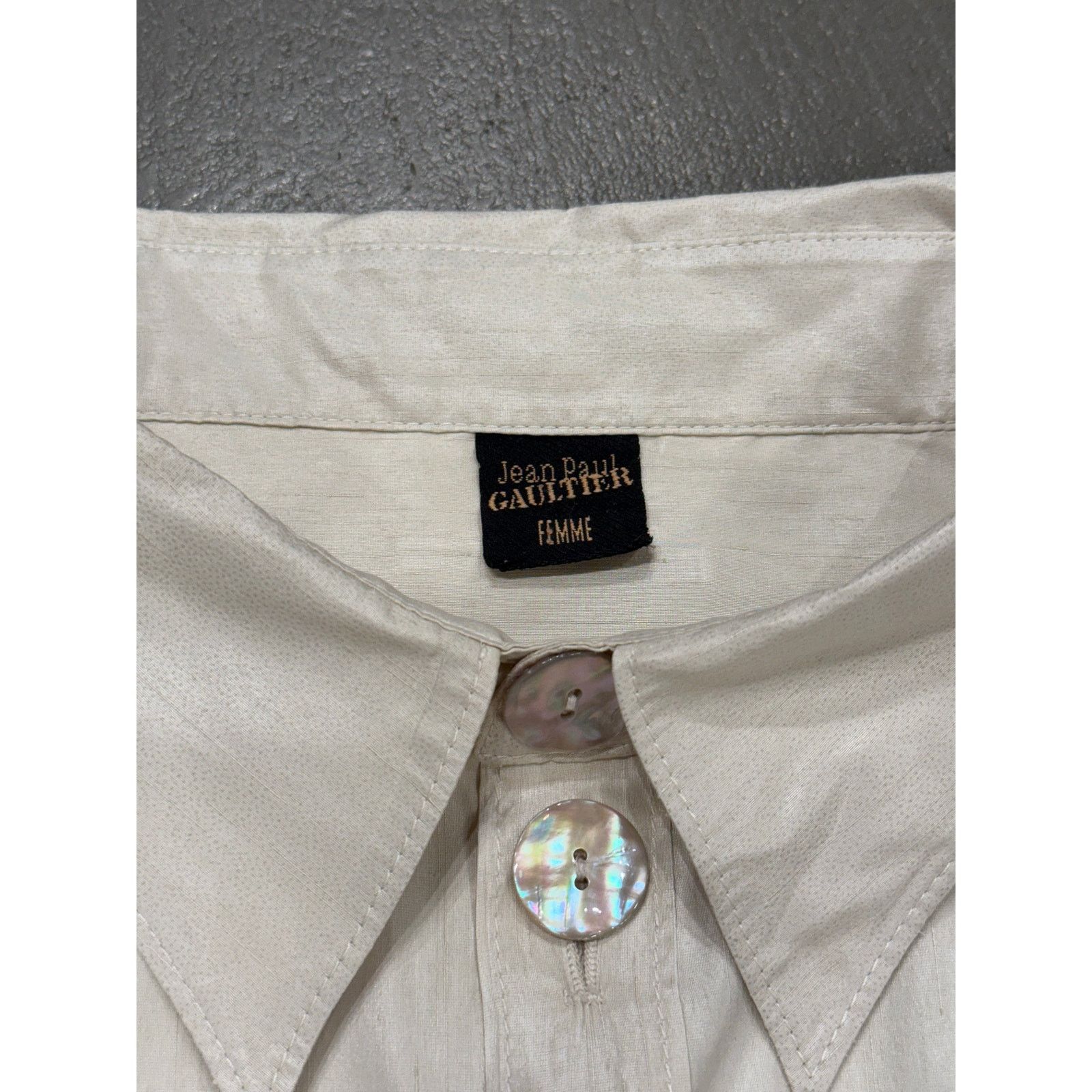 Jean Paul Gaultier S/S2005 Jean Paul Gaultier runway safari dress Size XS / US 0-2 / IT 36-38 - 4 Thumbnail