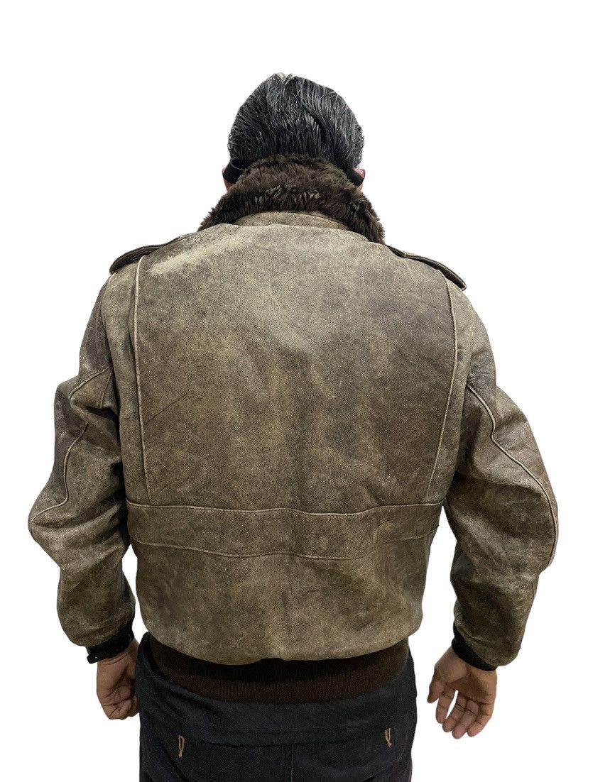 Japanese Brand Japan Brand Ravine Faded Bomber Jacket Size US L / EU 52-54 / 3 - 20 Thumbnail