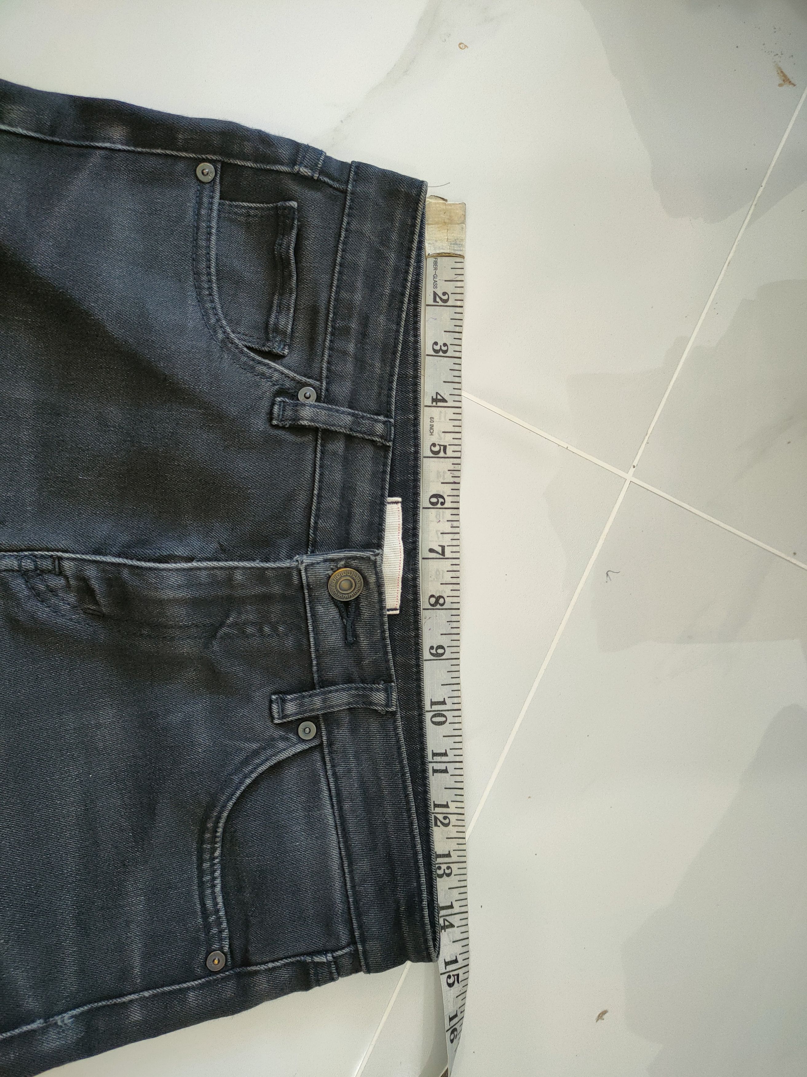 Japanese Brand VINTAGE JAPANESE BRAND BLACK JEAN DENIM PANTS Size US 28 / EU 44 - 10 Thumbnail