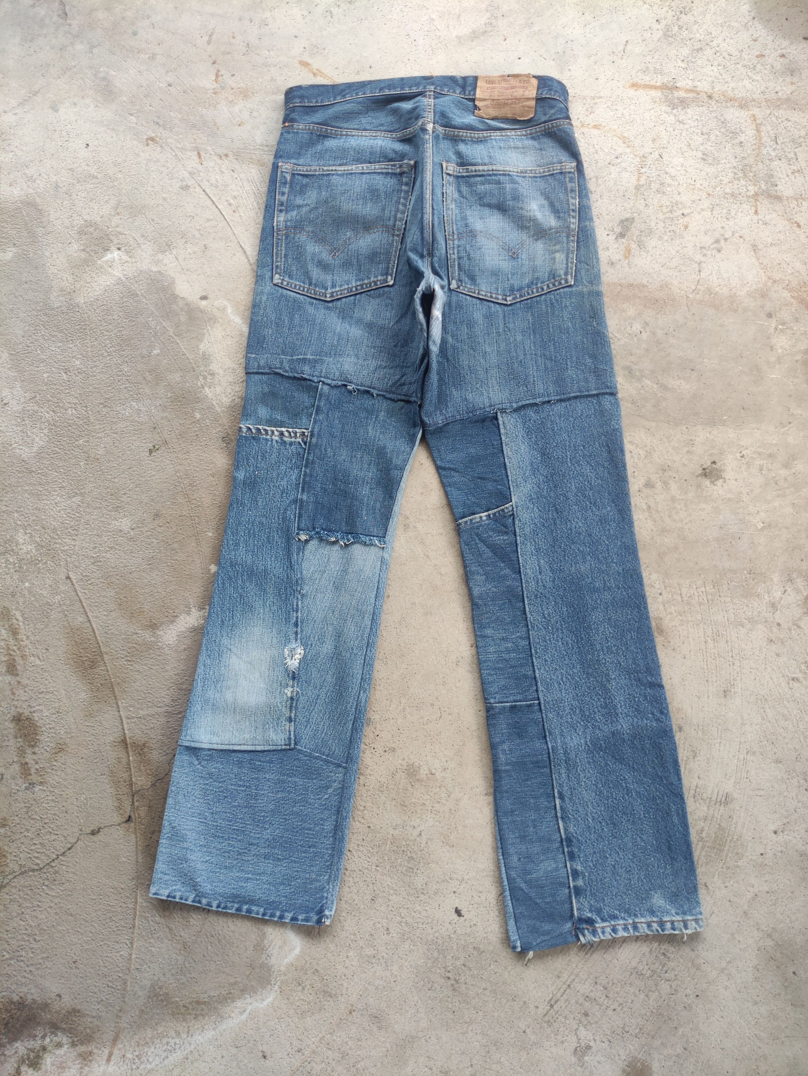 Levi's Vintage Levis 505 60s Petchvork Button No5 W32 Size US 32 / EU 48 - 9 Thumbnail
