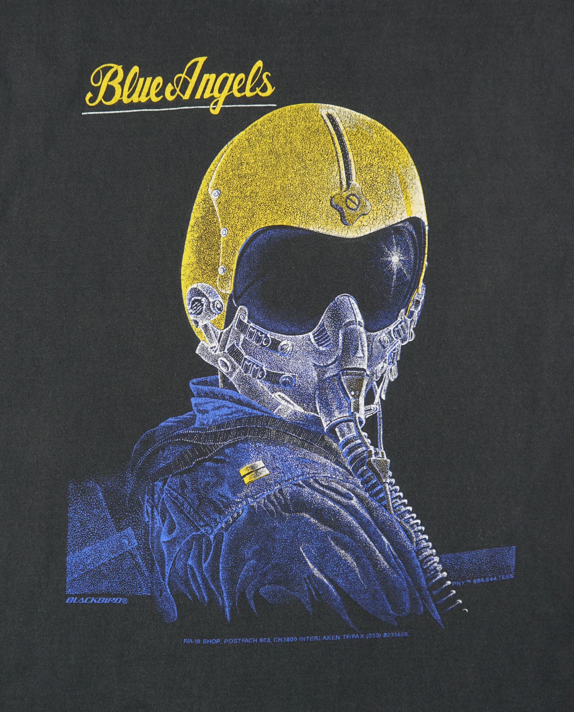 Aviator Nation Vintage 1990s F/A-18 Hornet Fighter Aircraft T-Shirt Size US L / EU 52-54 / 3 - 2 Thumbnail