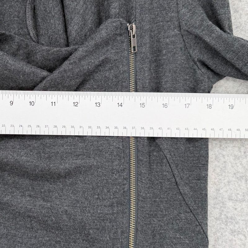 Helmut Lang Helmut Lang Sonar Shawl Collar Gray Wool Moto Jacket LARGE Size L / US 10 / IT 46 - 11 Thumbnail