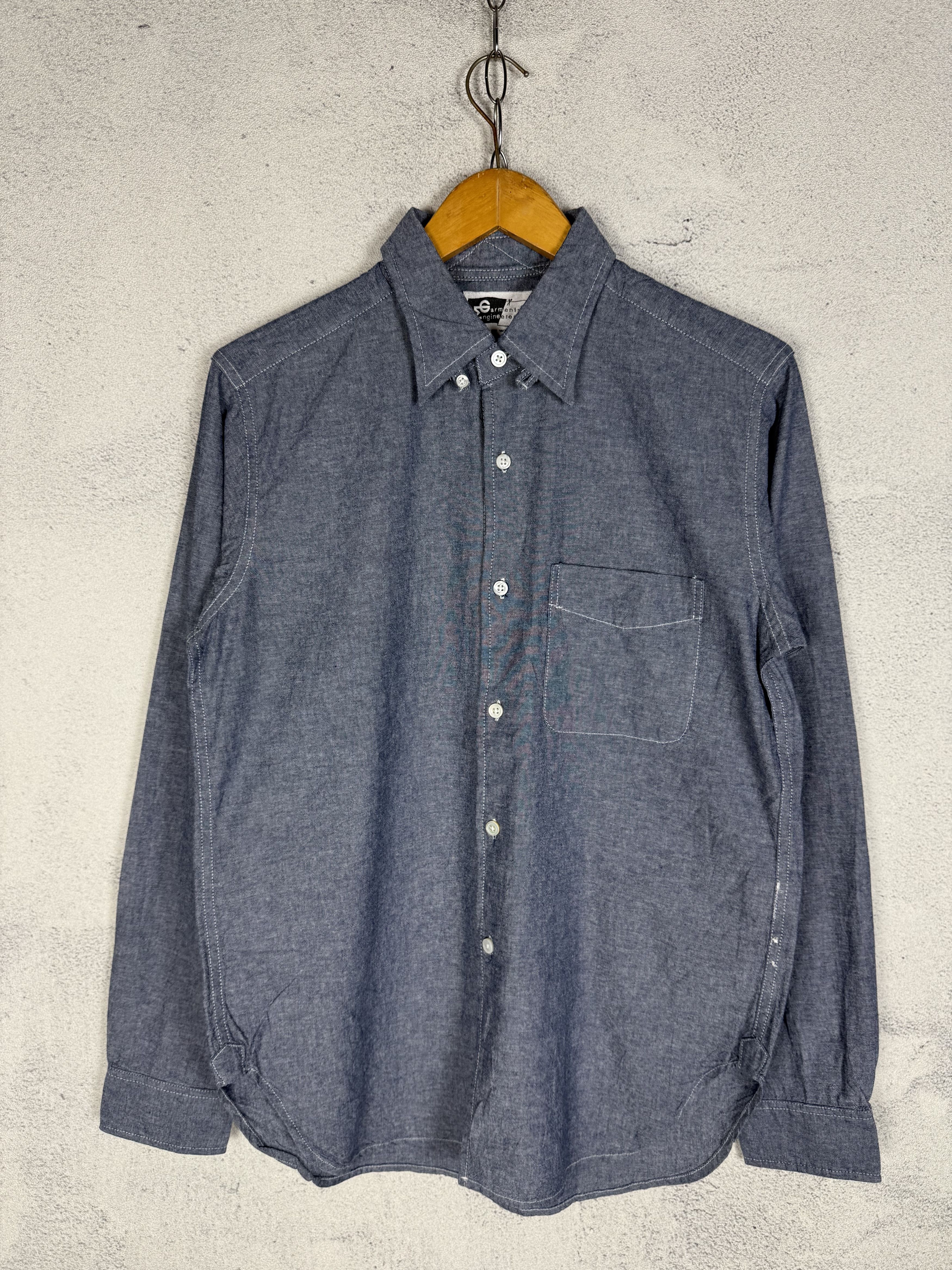 Engineered Garments Engineered Garments Chambray Work Shirt Size US S / EU 44-46 / 1 - 2 Thumbnail