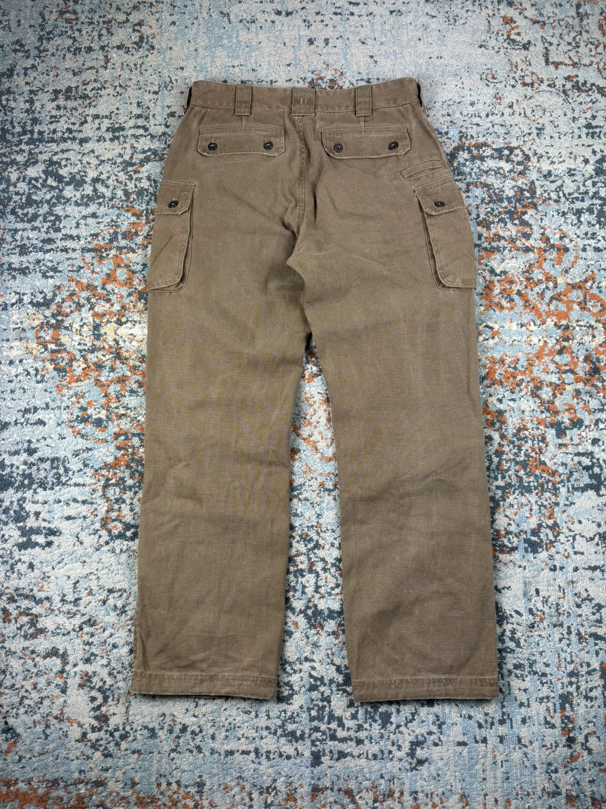 Other Härkila heavy duty hunter pants canvas with leather outdoor Size US 34 / EU 50 - 2 Thumbnail