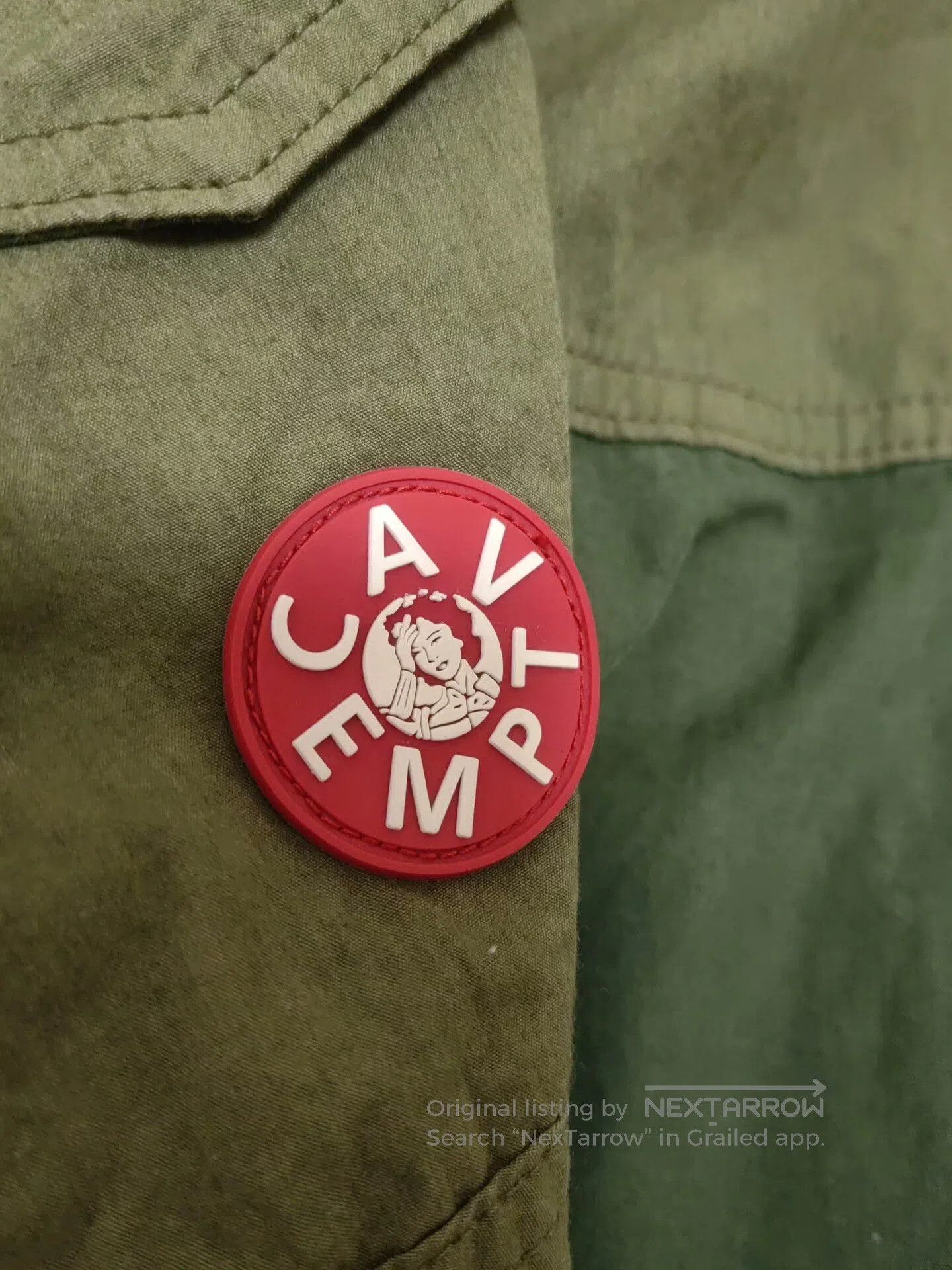 Cav Empt Cav Empt lightweight pullover jacket in green. Size US L / EU 52-54 / 3 - 5 Thumbnail