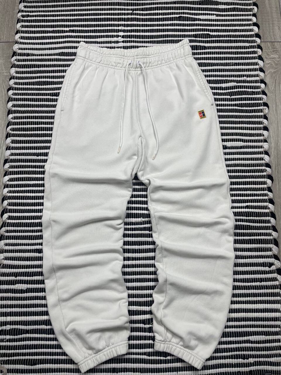 Japanese Brand × Nike × Vintage Vintage Nike Tennis Court Baggy Sweatpants Y2K Size US 30 / EU 46 - 1 Thumbnail