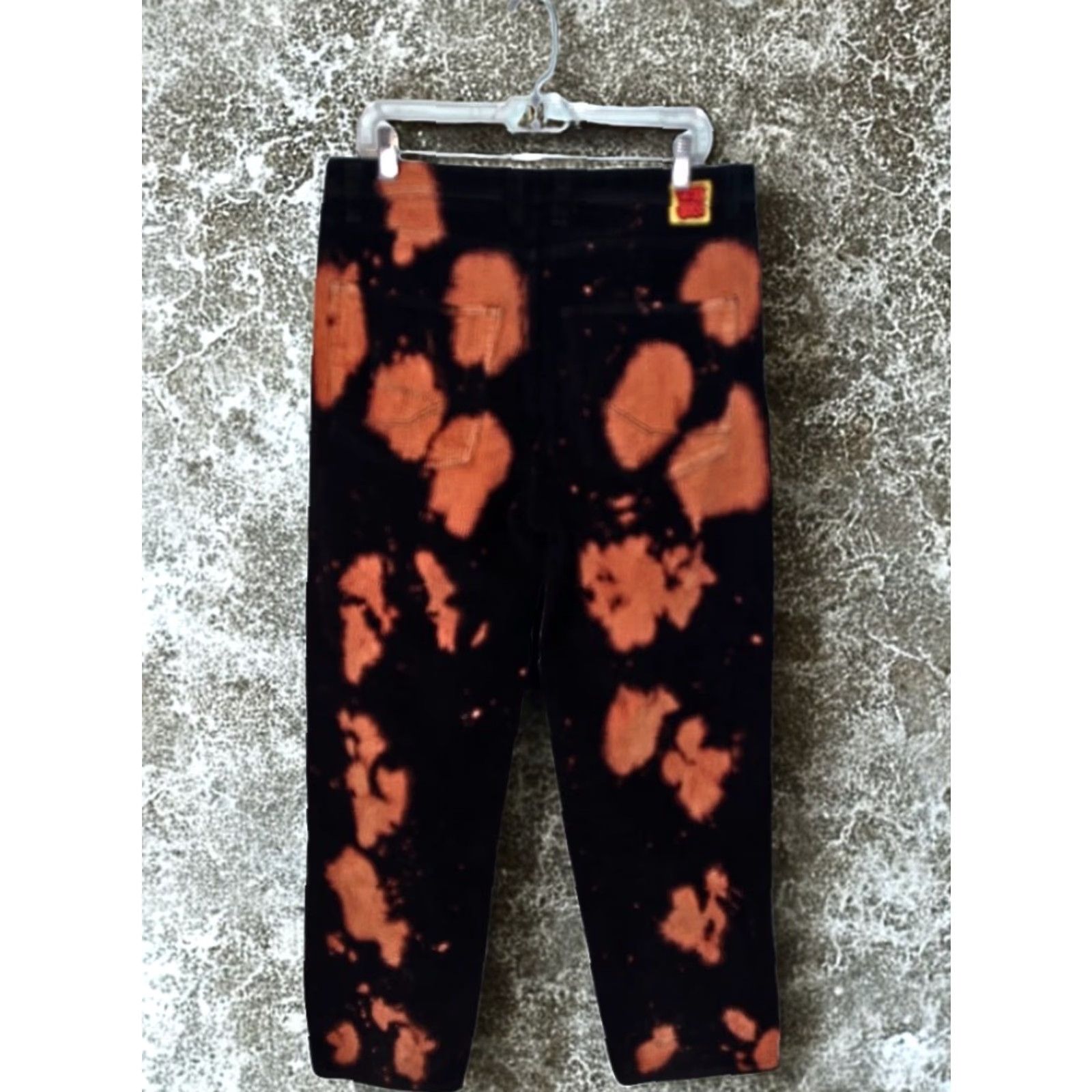 Empyre VINTAGE Empyre Loose Fit Skate Pants Mens 32x30 Black Corduroy Y2K Punk 5-Pocket Baggy Relaxed Hipster 90s Grunge Hip Hop Skater Pants Mens Size US 32 / EU 48 - 3 Thumbnail
