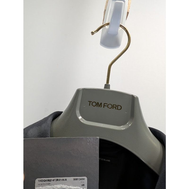 Tom Ford o1rshd1 Washed Giacca Jacket Suit in Black Size US S / EU 44-46 / 1 - 11 Thumbnail