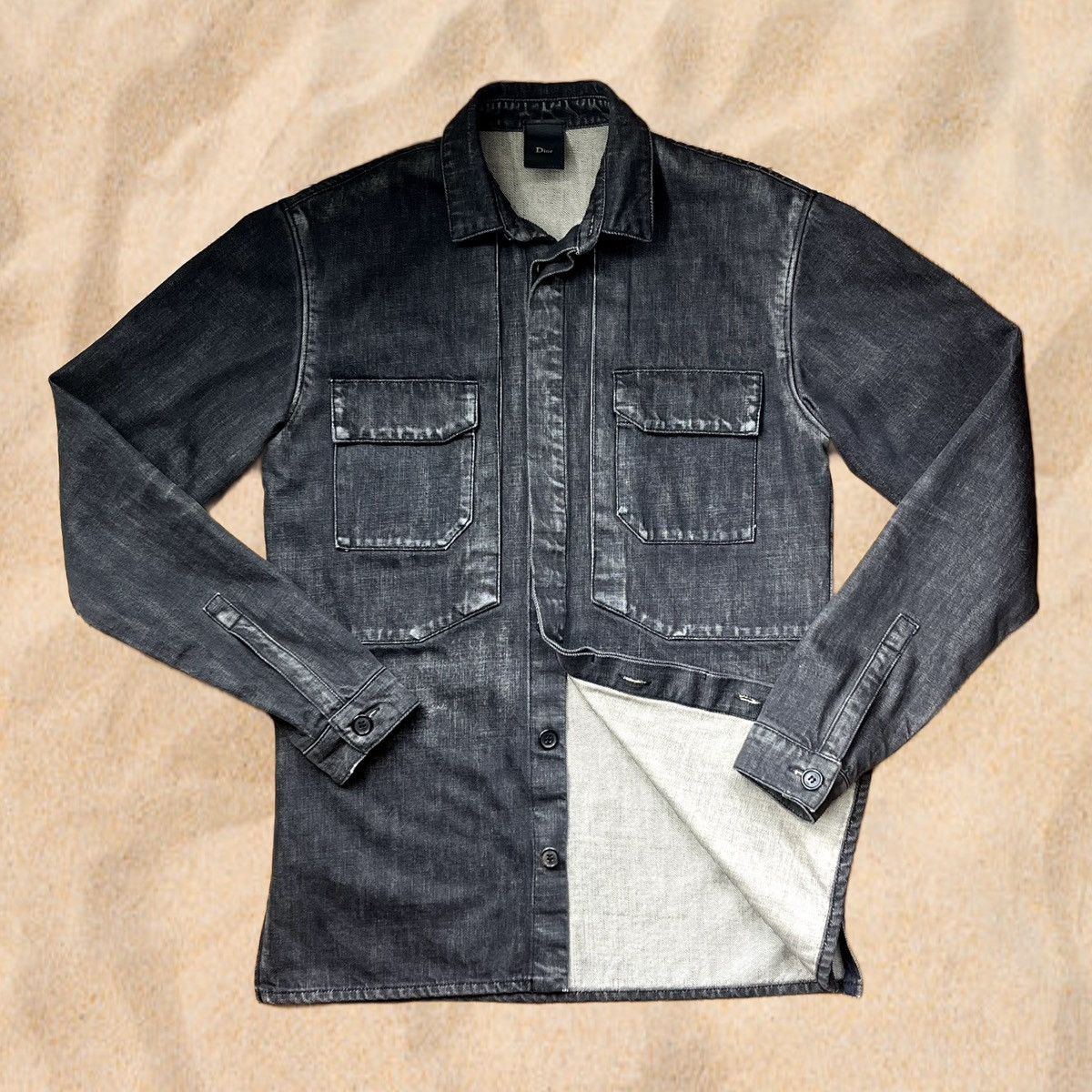 50%OFF Slimane Hedi × Dior DIOR Denim Washed Me” “Follow 2003SS ジャケット・アウター