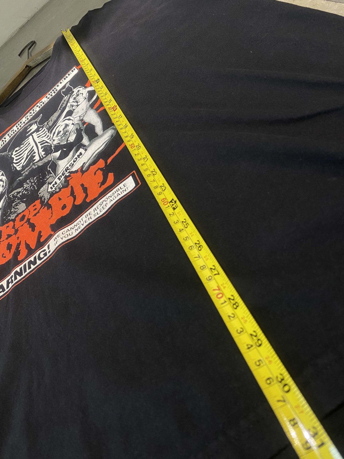 Band Tees Vintage Early 2000 Rob Zombie It’s Deadly Nightmare Band Tee Size US XXL / EU 58 / 5 - 8 Thumbnail