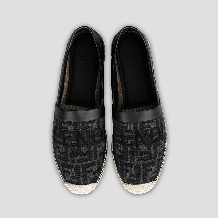 Fendi o1s1wg111225 Espadrilles in Black Size US 12 / EU 45 - 2 Thumbnail