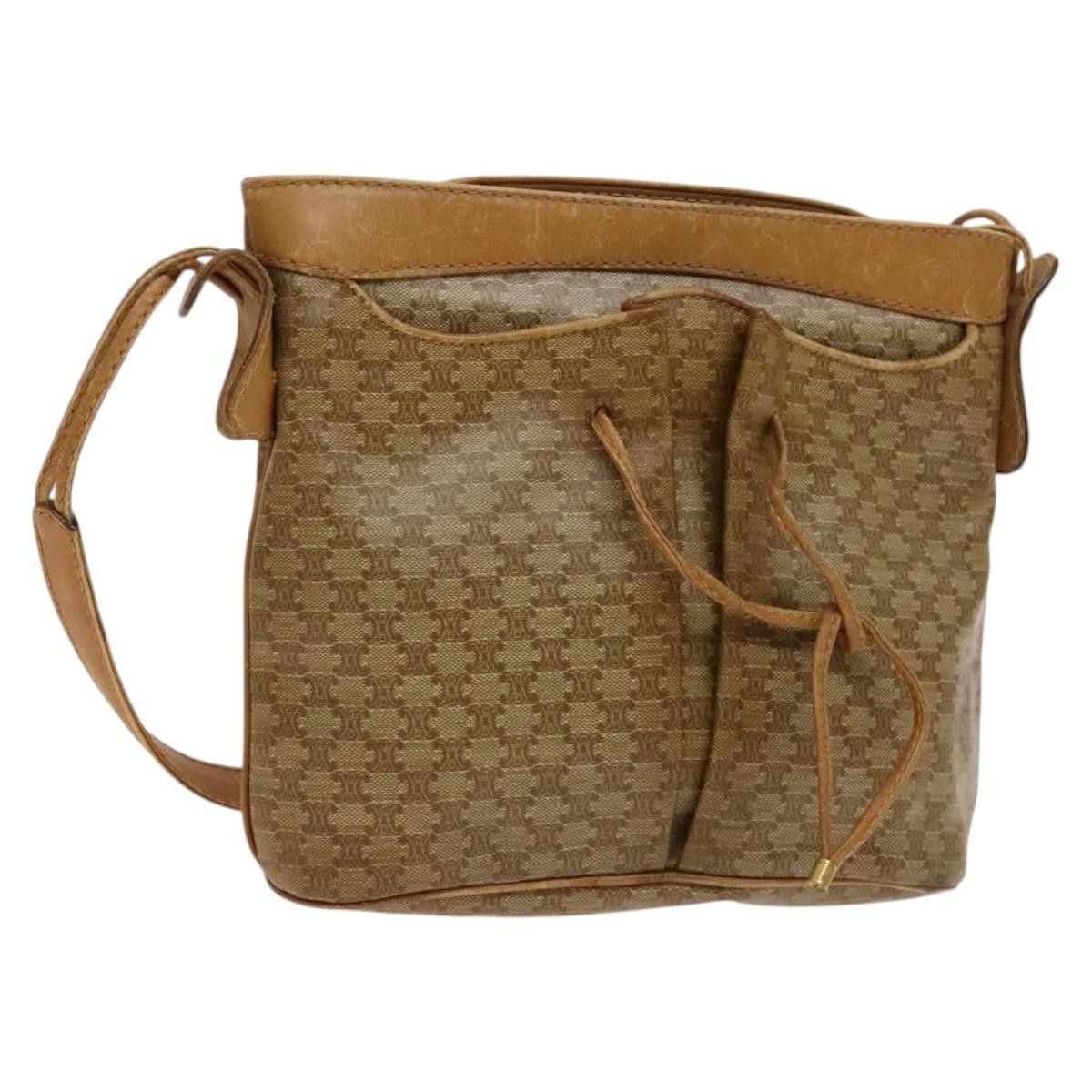 Celine Celine Macadam Shoulder Bag Leather Size ONE SIZE - 1 Thumbnail