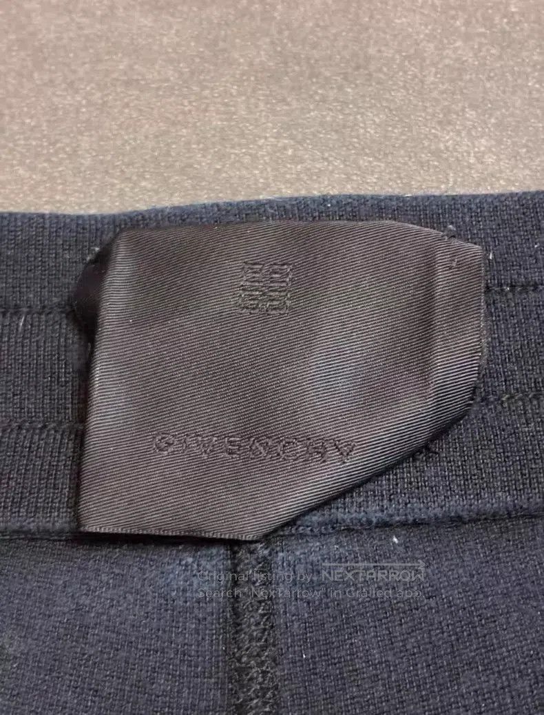 Givenchy Givenchy size XS Black Mulberry Silk Patchwork Metal Embro Size US 27 - 5 Thumbnail