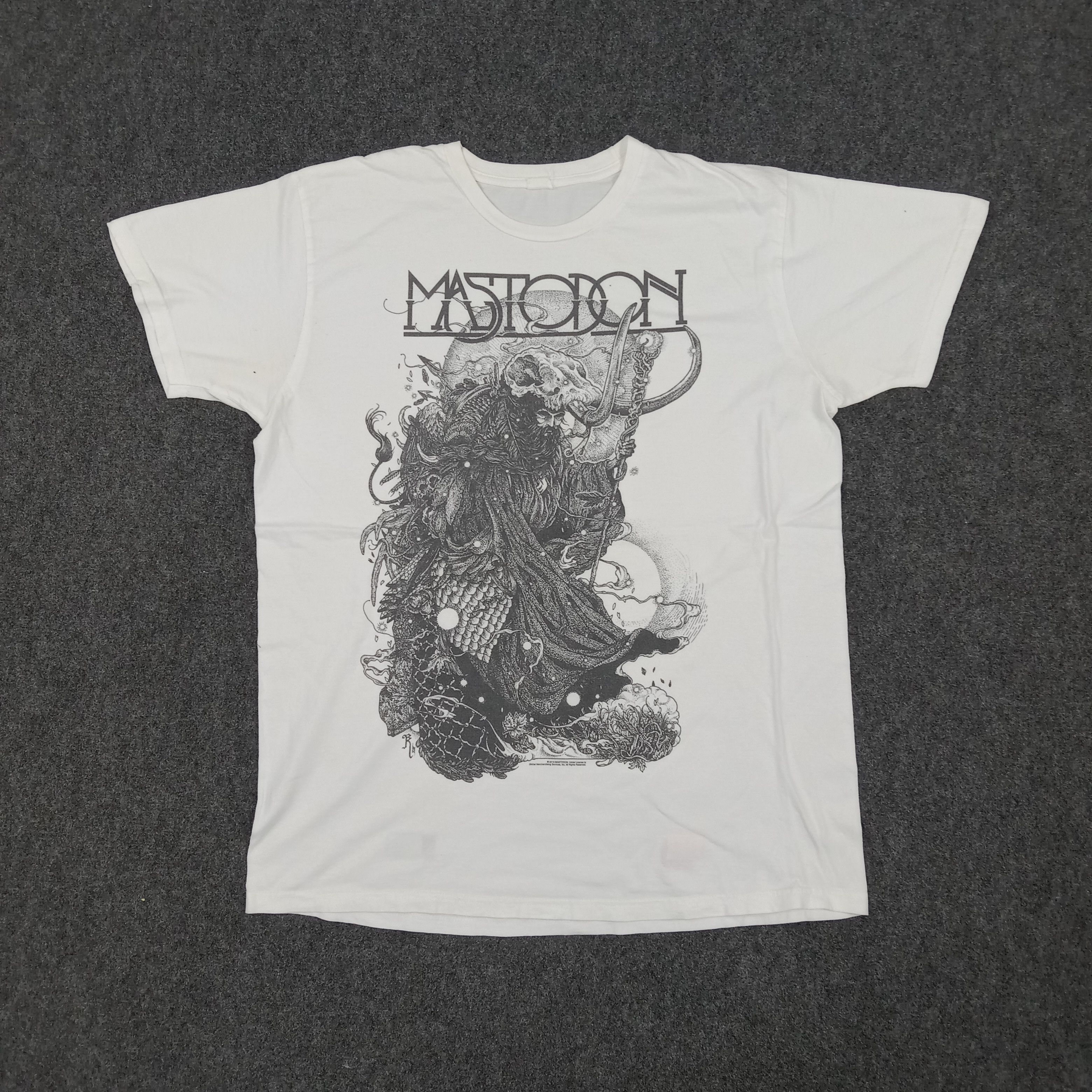 Vintage Mastodon American Rock Band Tour Tshirt Size US XL / EU 56 / 4 - 1 Thumbnail