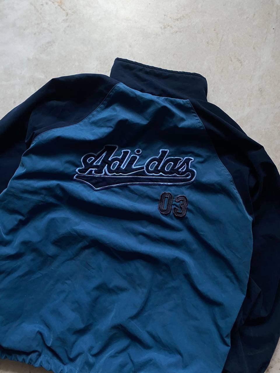 Adidas × Vintage Vintage 90s Adidas Big Logo Track Jacket Rap Y2K Size US M / EU 48-50 / 2 - 2 Thumbnail
