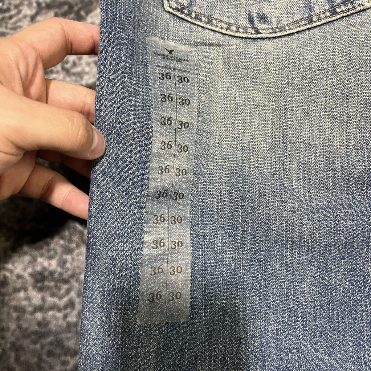 American Eagle Outfitters Vintage Y2K American Eagle Blue Faded Baggy Wide Leg Jeans Size US 38 / EU 54 - 4 Thumbnail