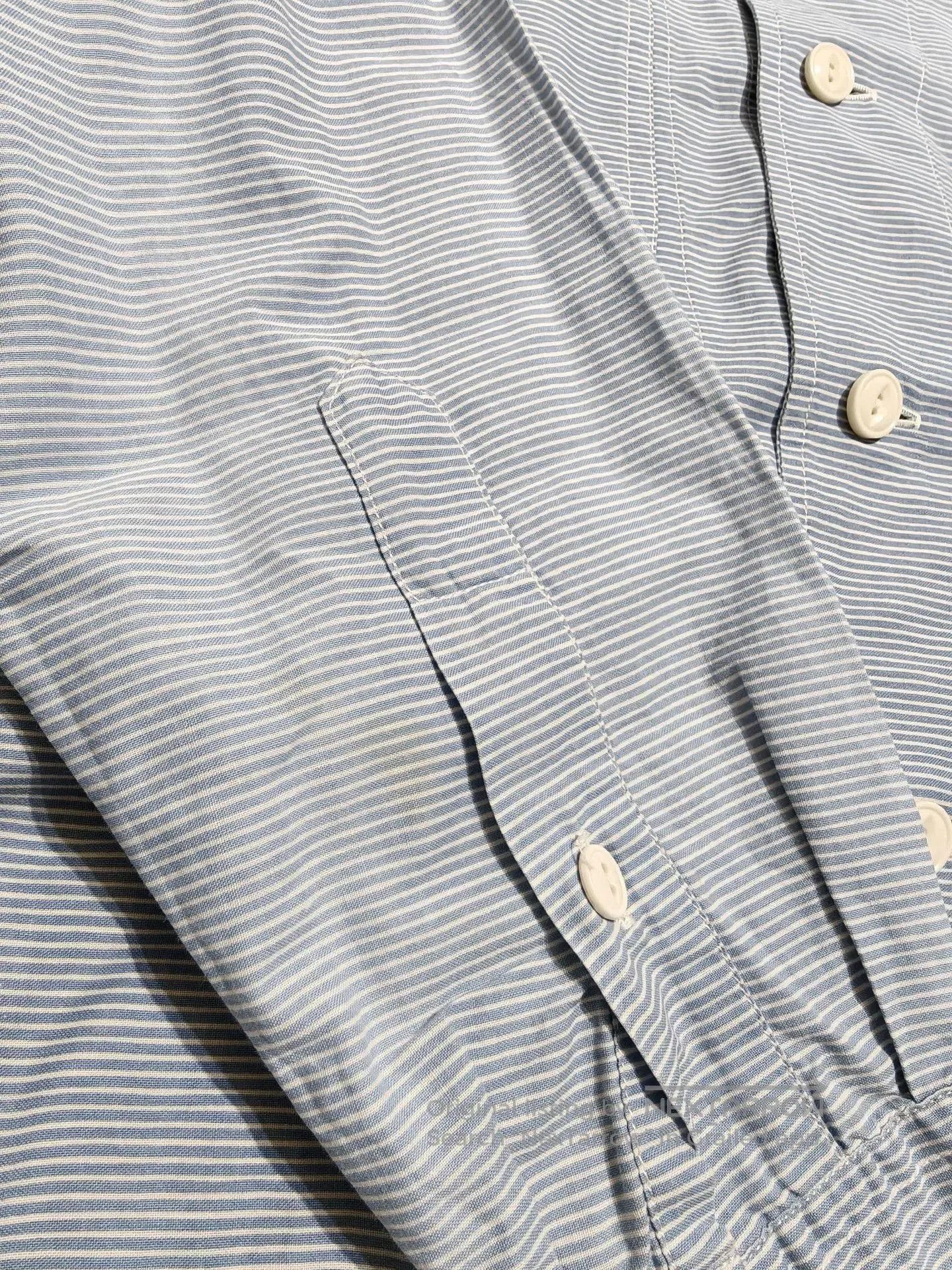 Vintage Vintage Ralph Lauren Country Navy Striped Shirt. Size US M / EU 48-50 / 2 - 9 Thumbnail