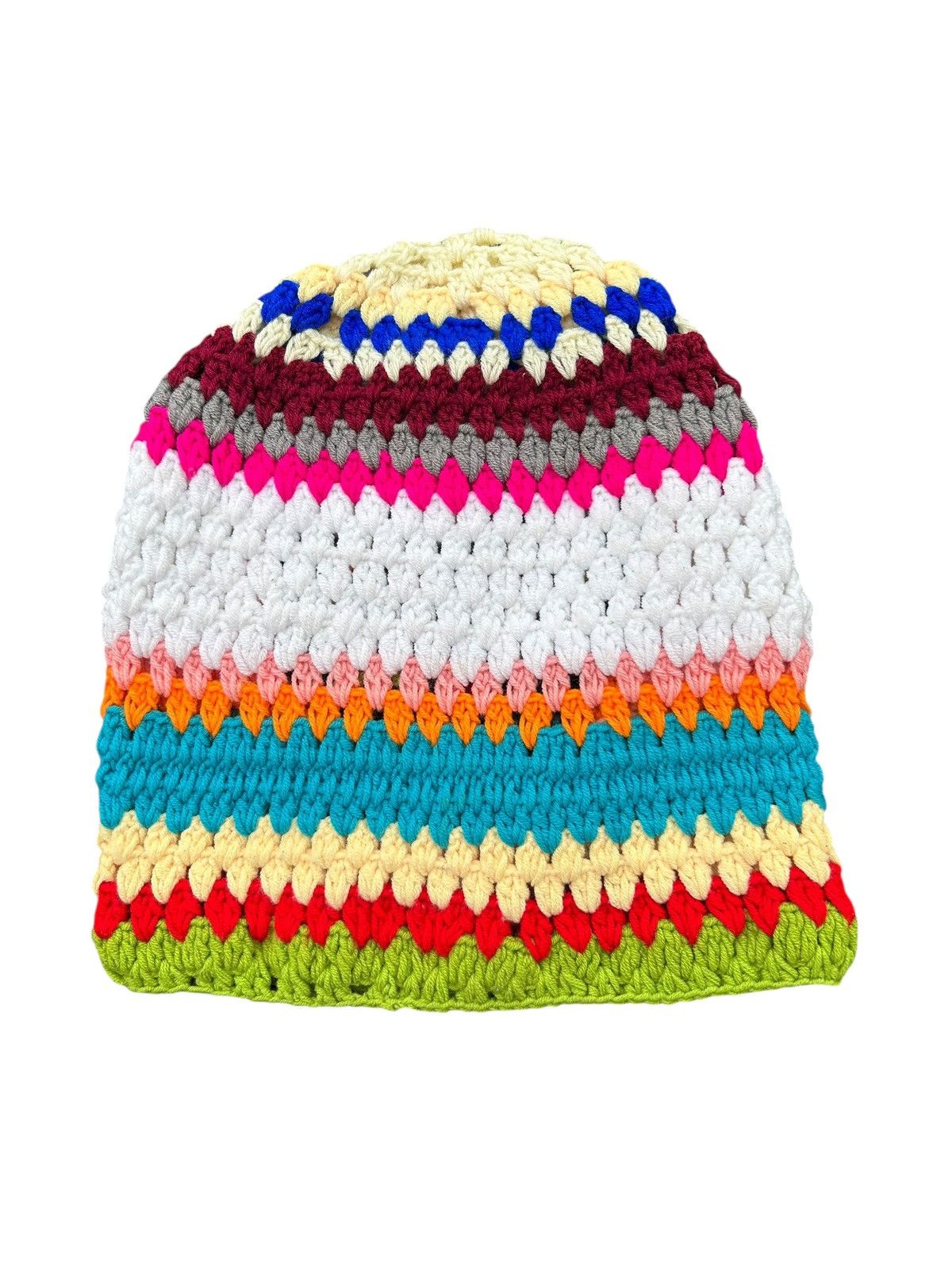 Kapital Rare Crochet Knitted Handmade Balaclava Japanese Style🎌 Size ONE SIZE - 2 Thumbnail