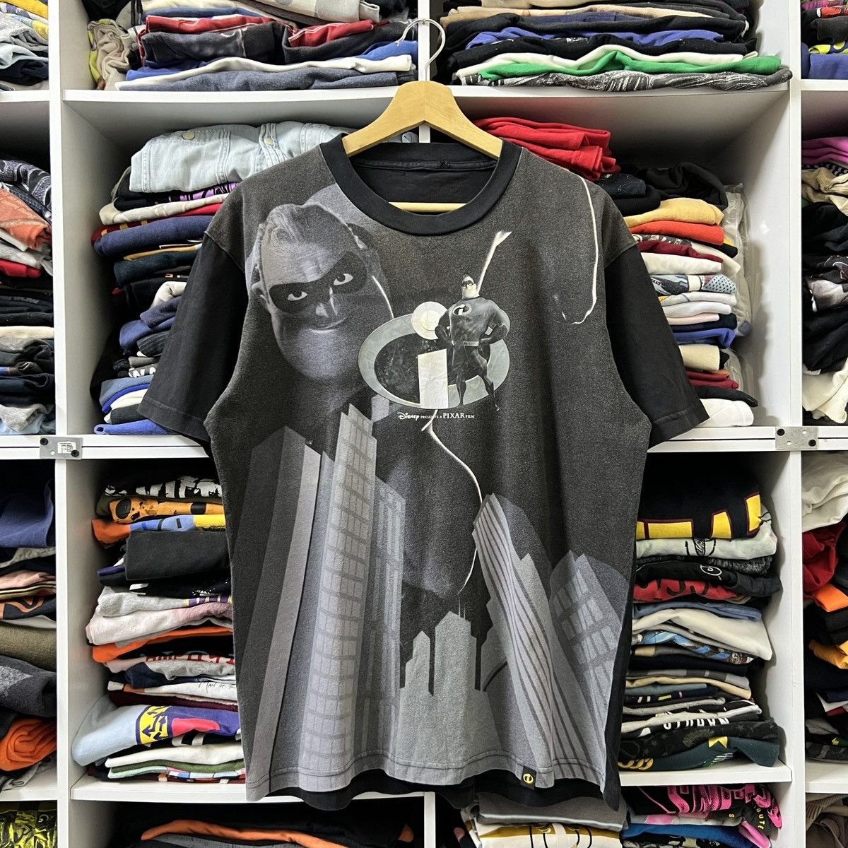 Vintage VTG THE INCREDIBLES FULLPRINT Size US L / EU 52-54 / 3 - 1 Thumbnail