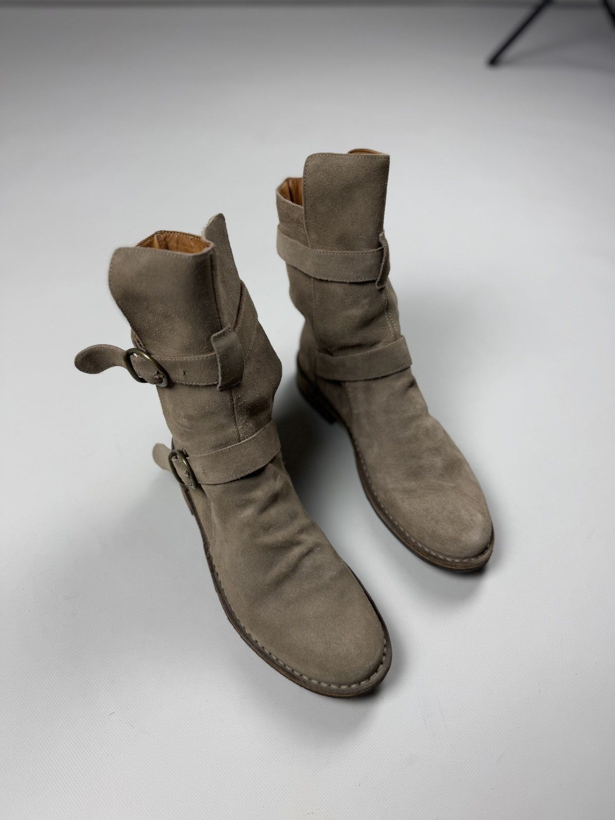 Fiorentini + Baker Florentini + Baker Ladies Avant-garde Suede Boots Shoes Size US 9 / IT 39 - 3 Thumbnail