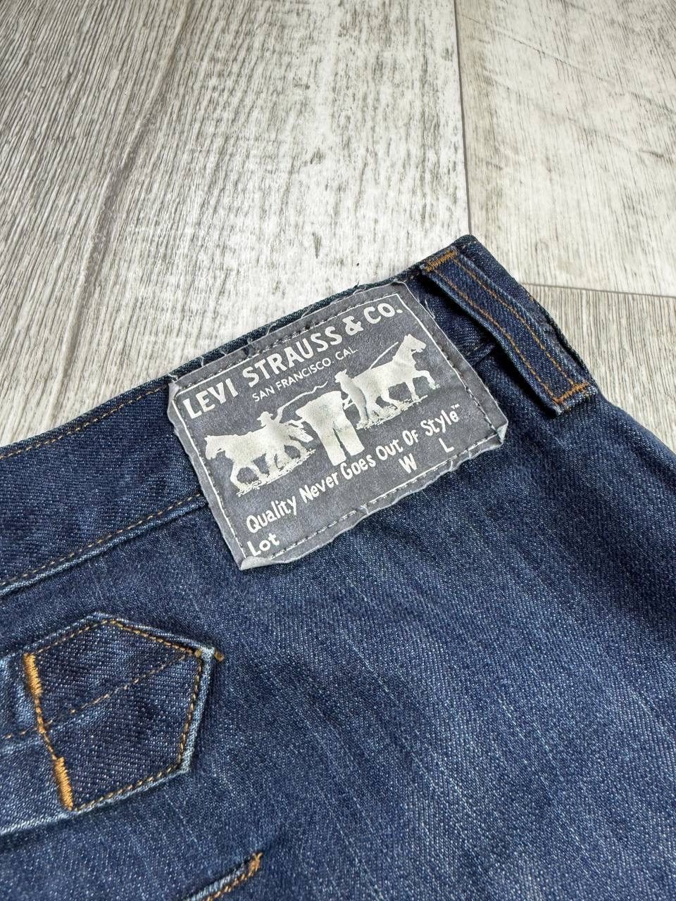 Levi's Rare Levis Engineered Jeans Vintage Japanese BuckleBack Y2k Size US 32 / EU 48 - 7 Thumbnail