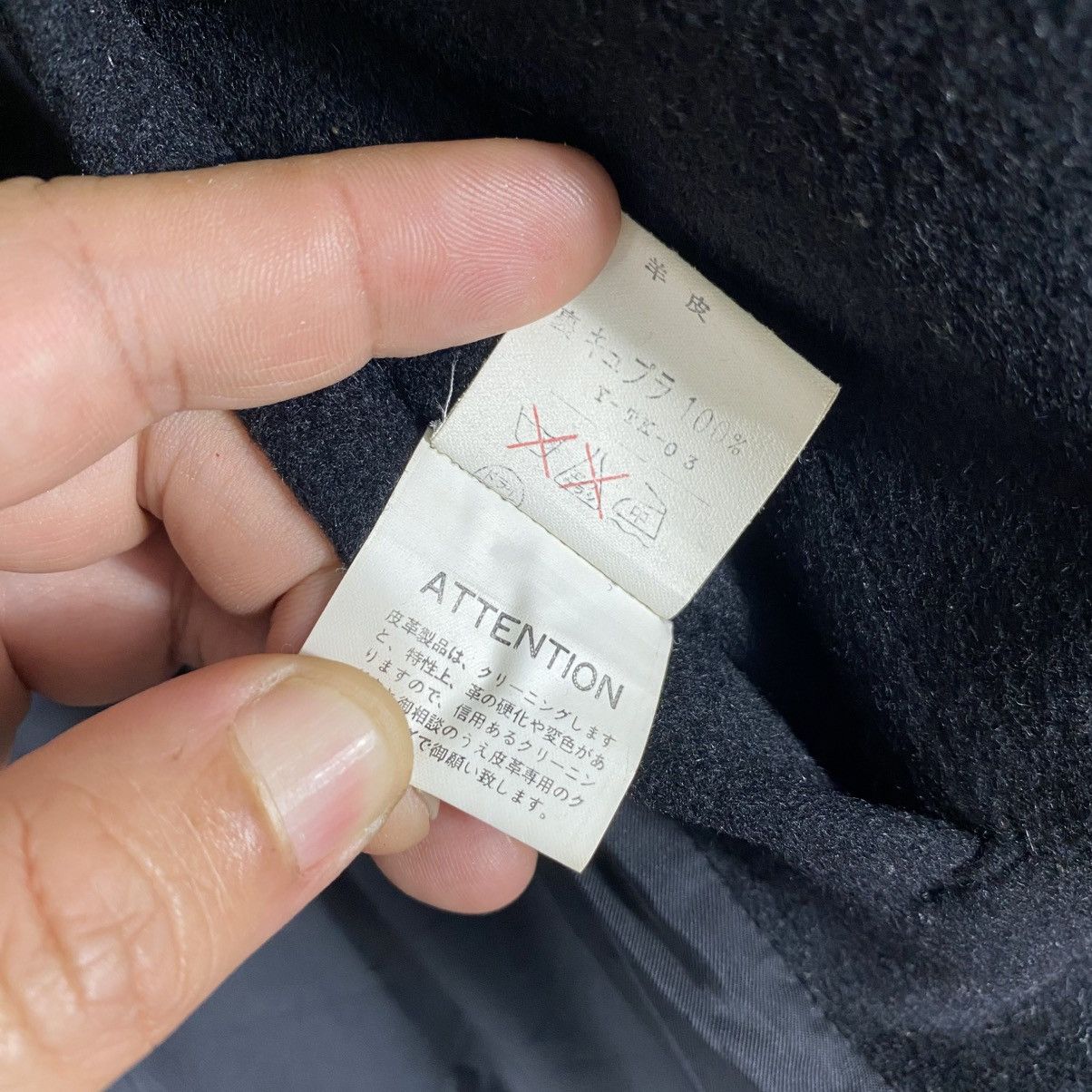Christian Dior Monsieur × Dior Vintage Christian Dior Wool Collar Leather Size US S / EU 44-46 / 1 - 10 Thumbnail