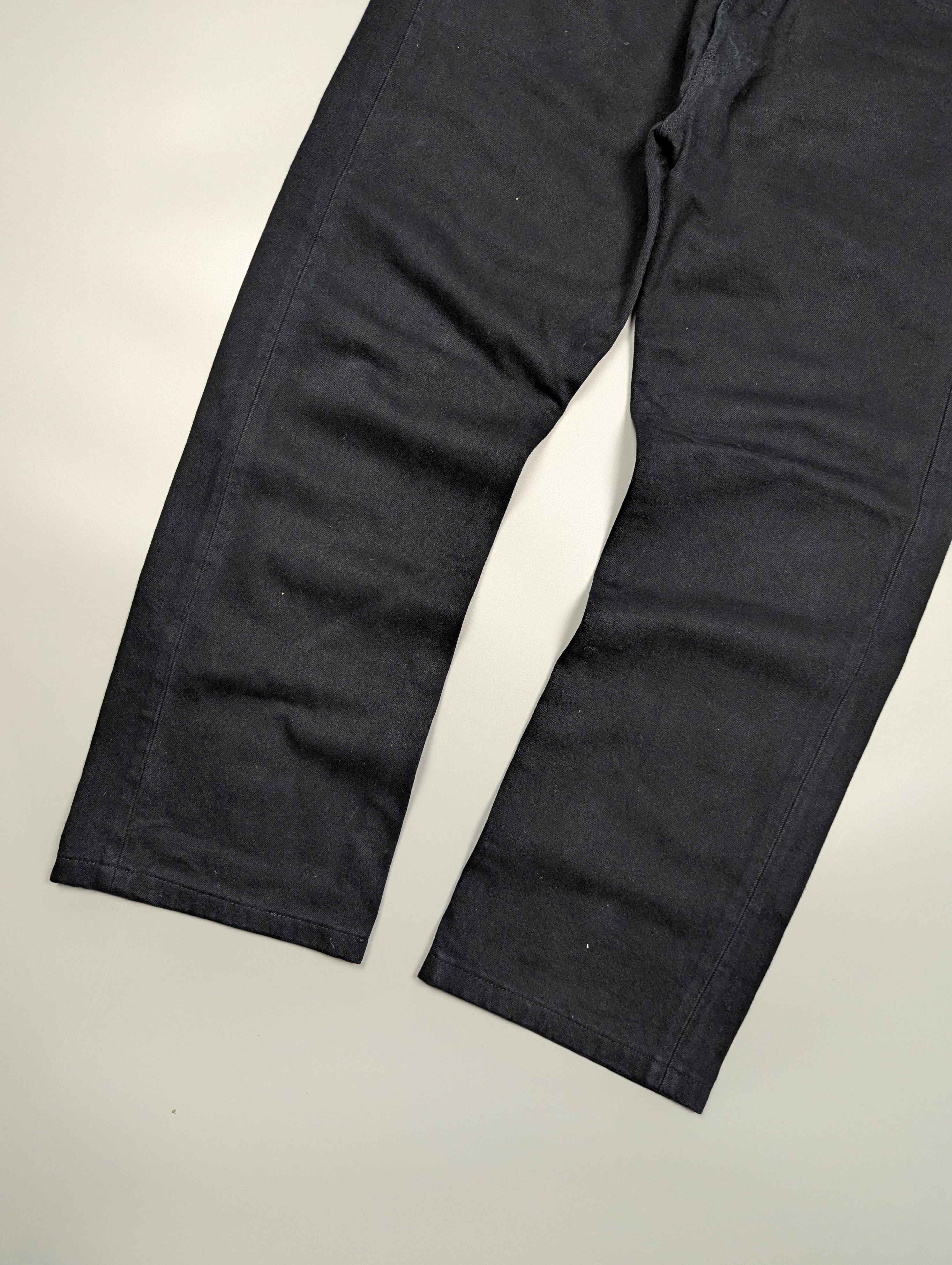 Levi's Levi's 501 Vintage Men's Black Straight Loose Fit Jeans Size US 33 - 2 Thumbnail