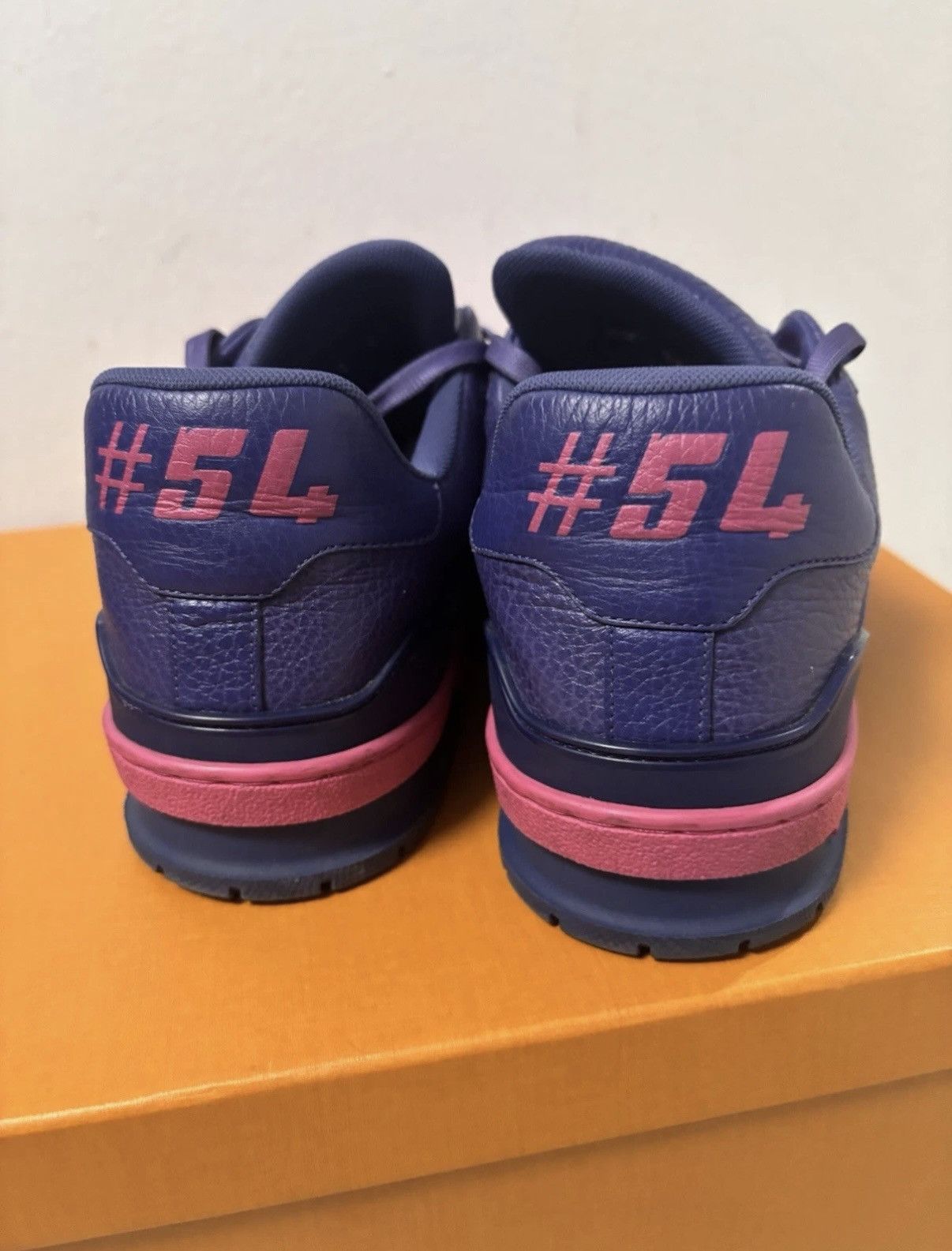 Louis Vuitton Louis Vuitton Purple Pink Monogram Trainers Size 6LV/8US Size US 8 / EU 41 - 6 Thumbnail