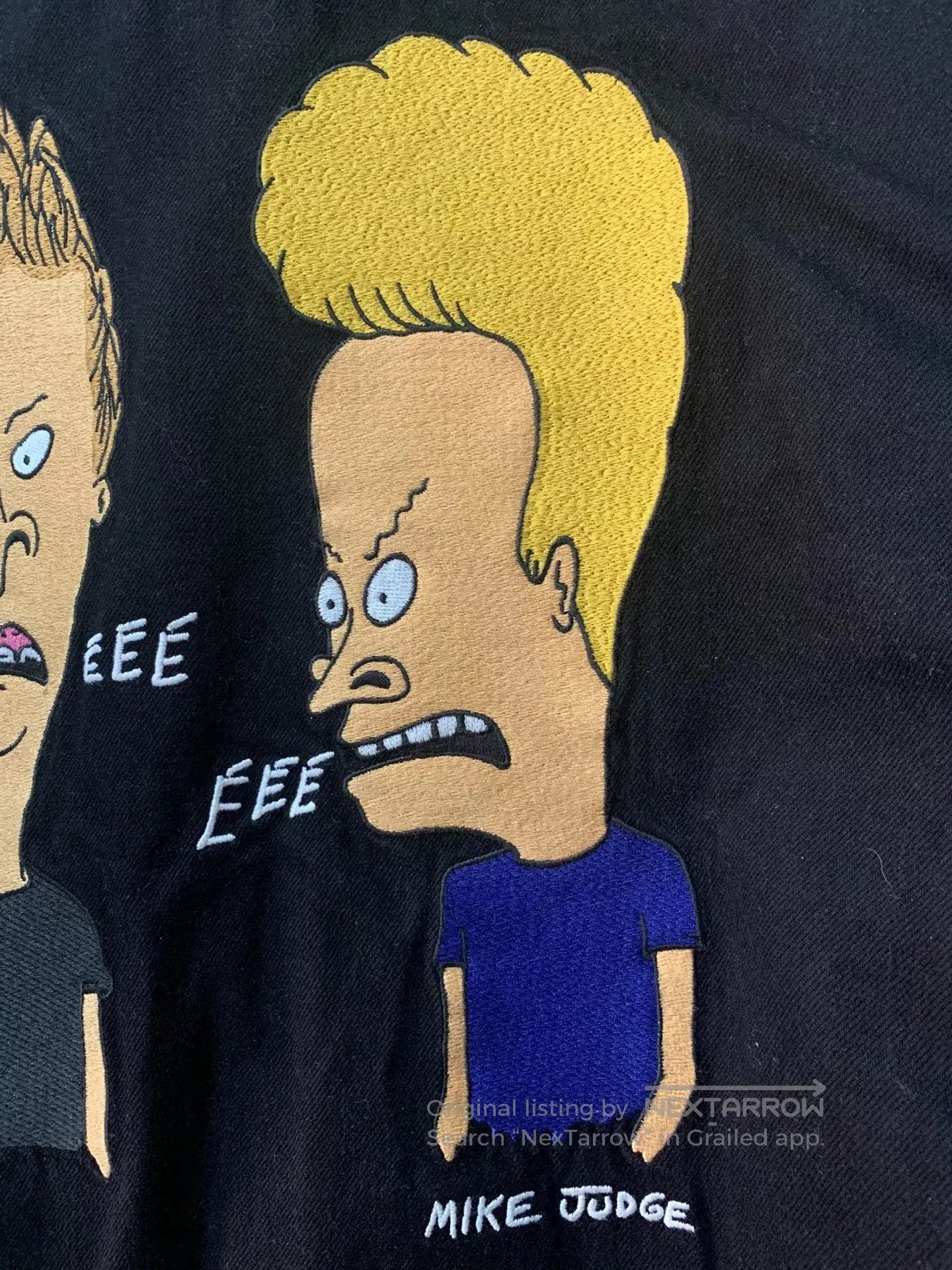 Etudes Etudes Beavis and Butthead Embroidered Denim Jacket. Size US M / EU 48-50 / 2 - 7 Thumbnail