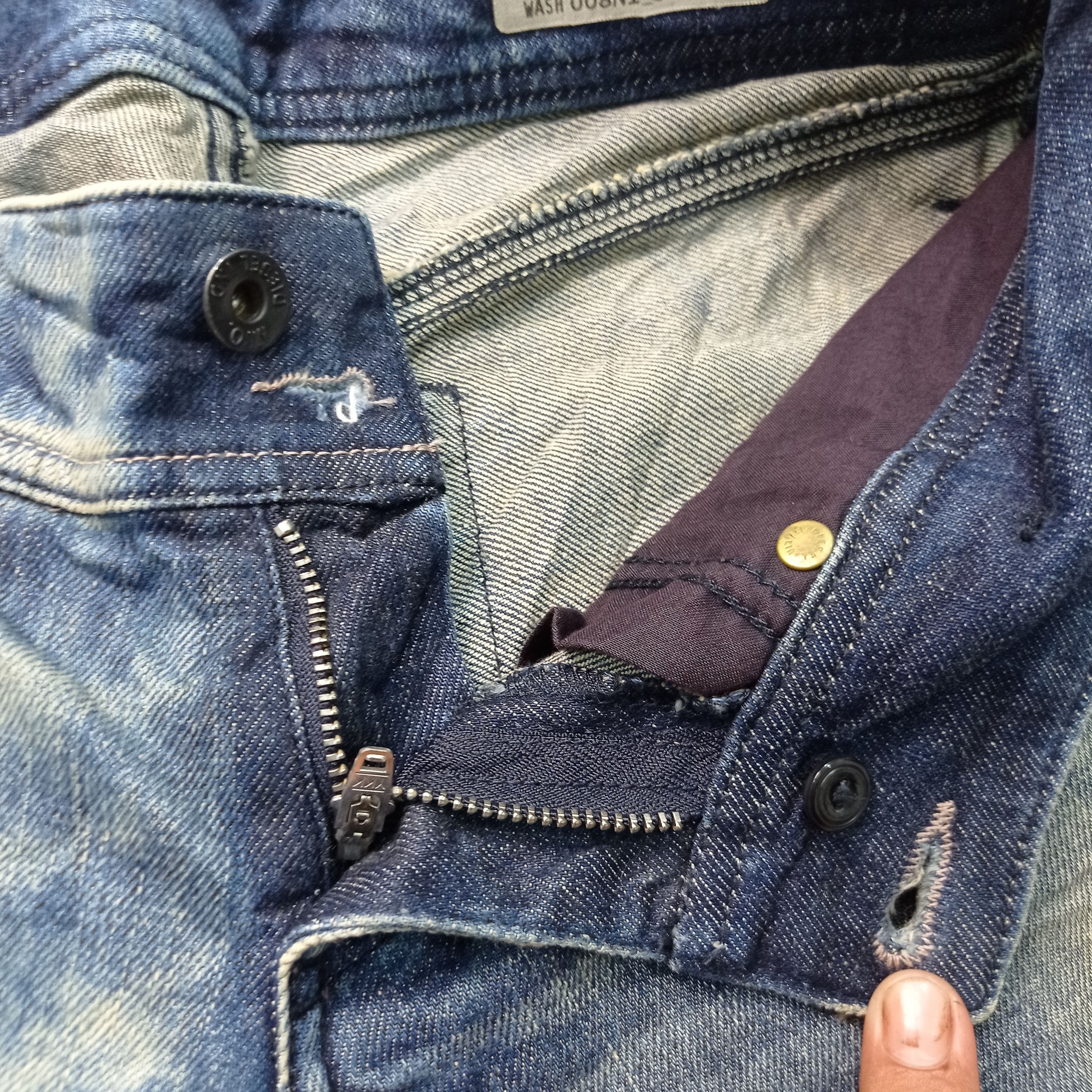 Diesel 🔥Rare Diesel Matic Distressed Jeans Pants Size 26" / US 2 / IT 38 - 8 Thumbnail