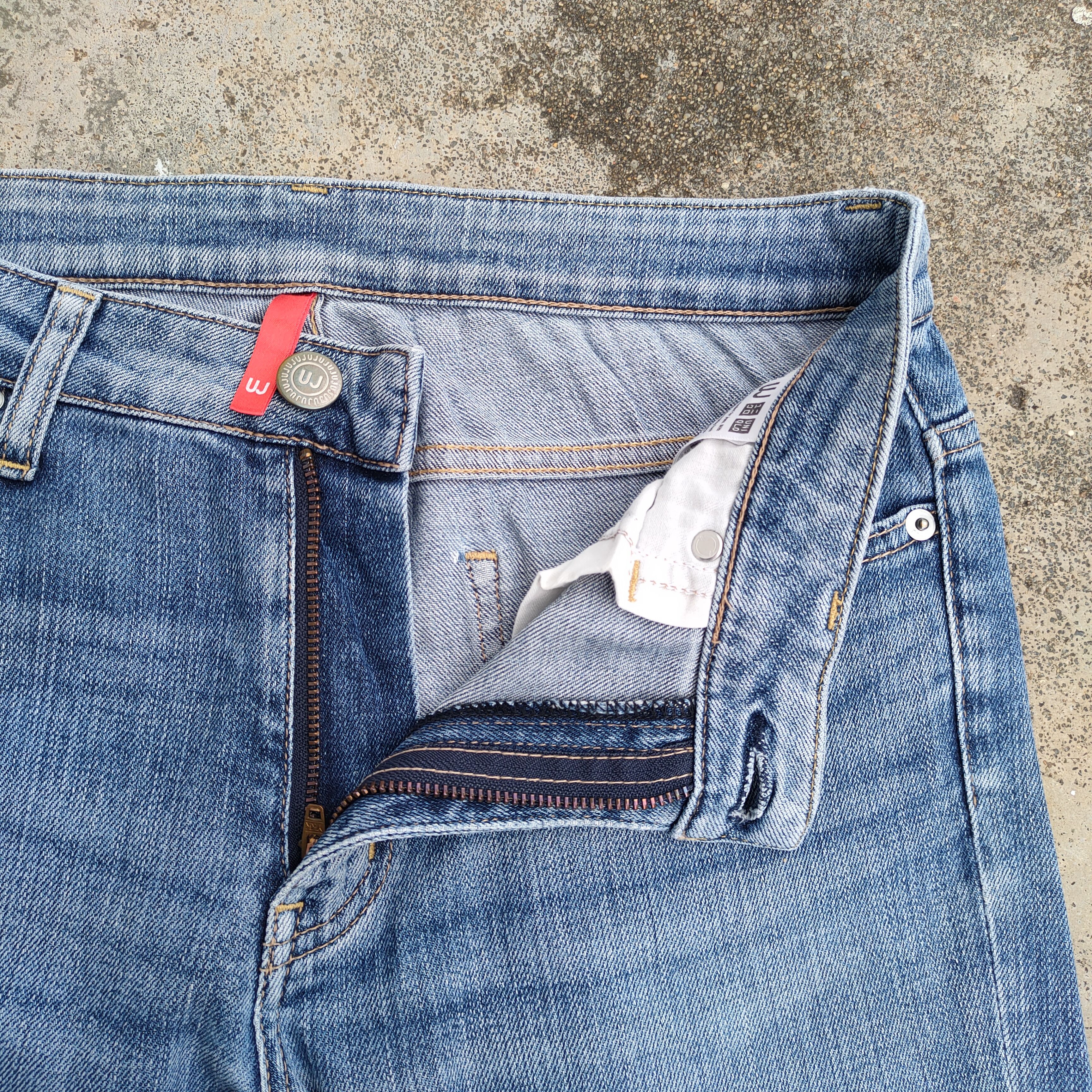 Japanese Brand × Jean × Vintage FLARE VINTAGE JAPANESE FADED JEANS DENIM PANTS Size US 29 - 6 Thumbnail