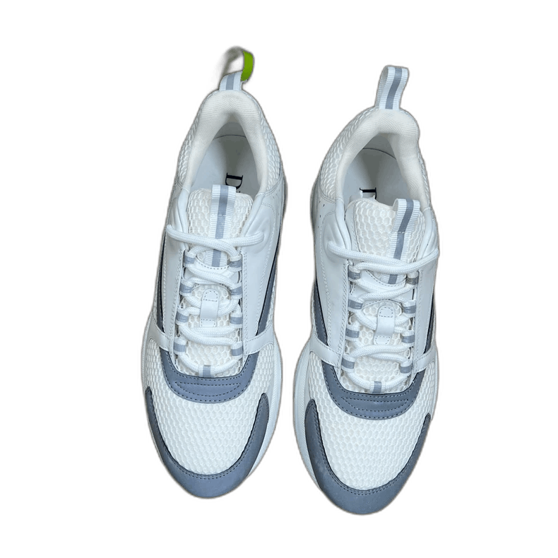 Dior Dior B22 silver white sneakers Size US 5 / EU 37 - 1 Thumbnail