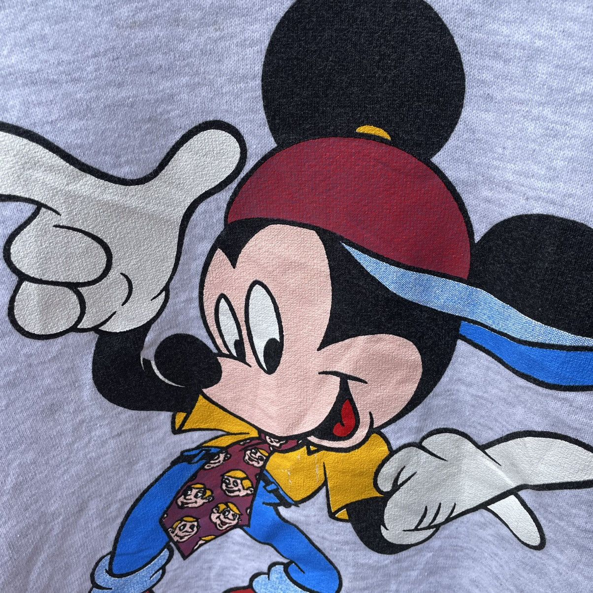 Disney × Mickey Mouse × Vintage 🔥Vintage Mickey Mouse California Big Logo Sweatshirts Size US M / EU 48-50 / 2 - 4 Thumbnail