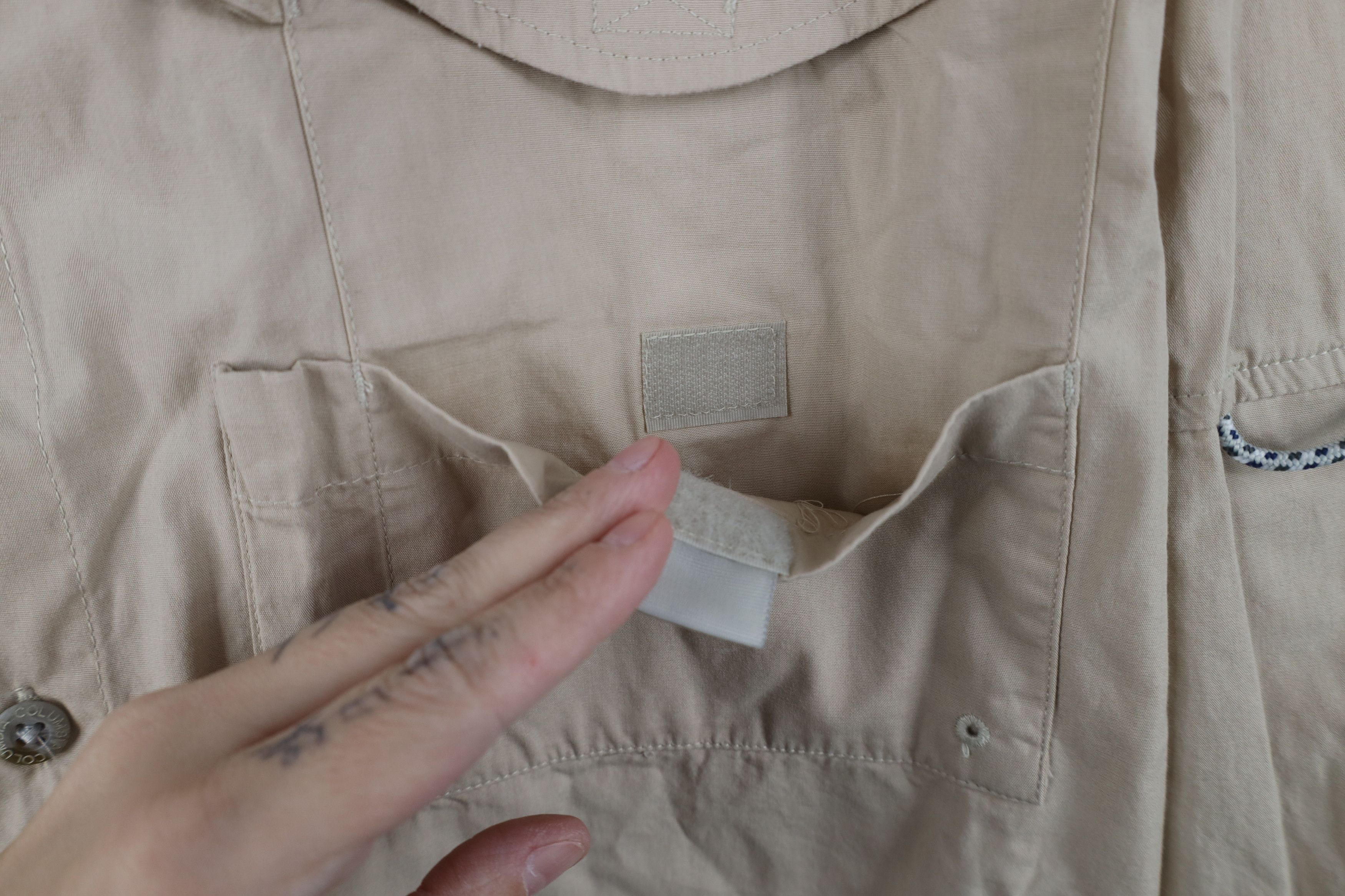 Columbia Columbia PFG Fishing Collared Button Down Shirt Beige Size US XL / EU 56 / 4 - 8 Thumbnail