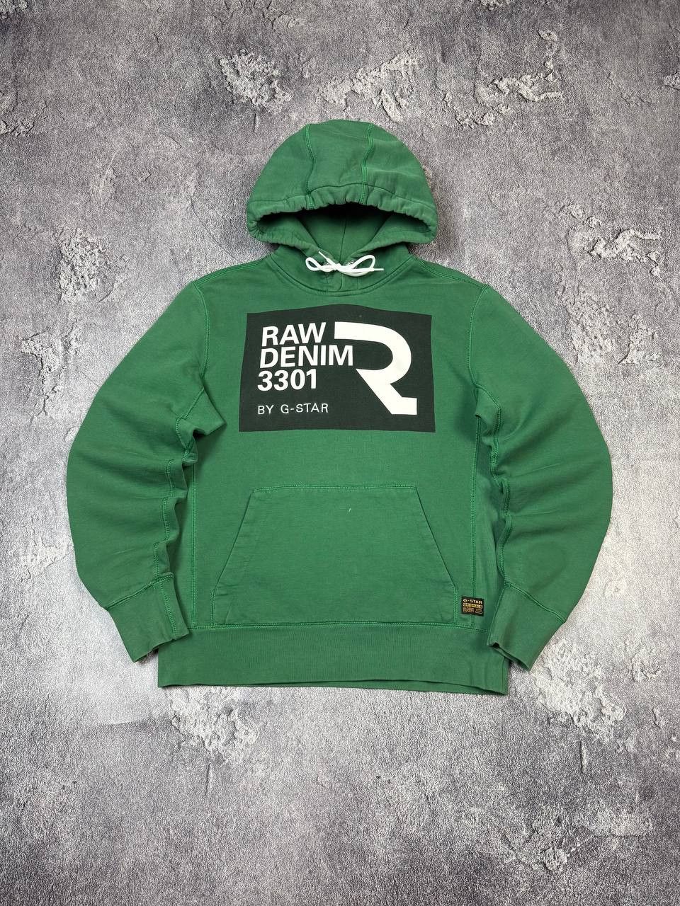 G-Star Y2K G-Star Raw Graphic Print Hoodie 2000s Streetwear Size US M / EU 48-50 / 2 - 1 Thumbnail