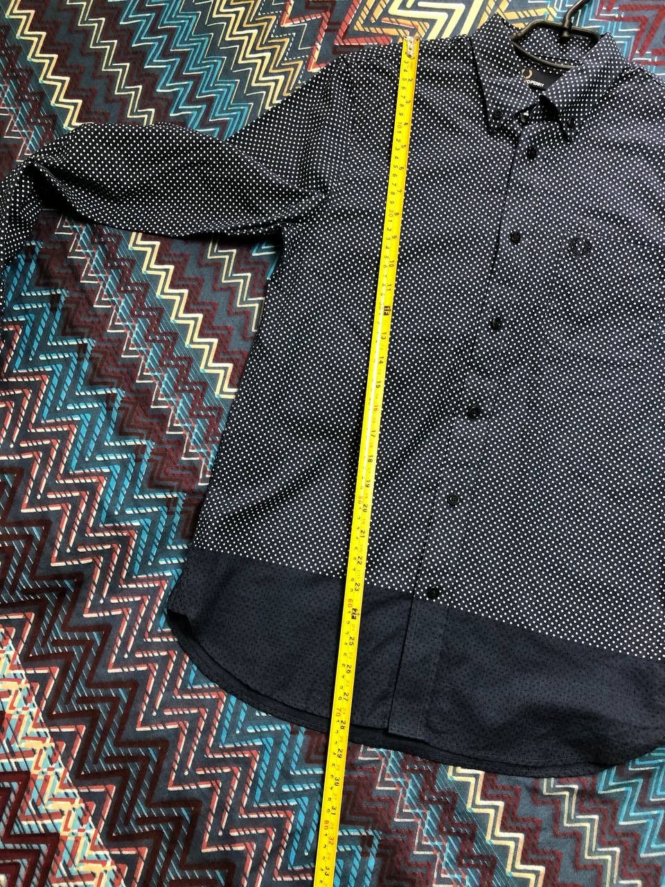 Fred Perry Vintage Y2K Fred Perry shirt black print streetwear Size US S / EU 44-46 / 1 - 11 Thumbnail