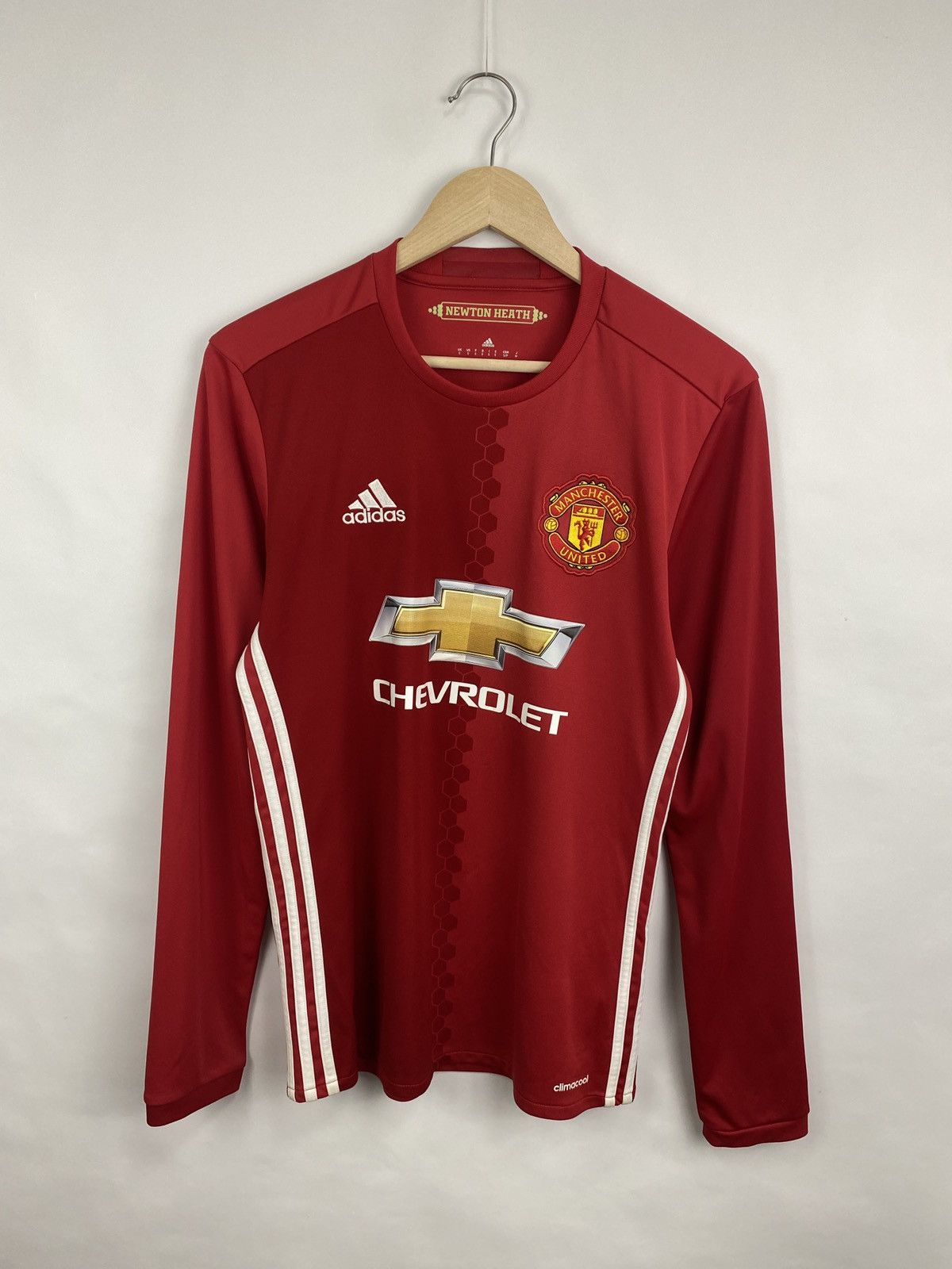 Adidas Vintage Adidas Manchester United Long Sleeve Soccer Y2K Rare Size US S / EU 44-46 / 1 - 3 Thumbnail