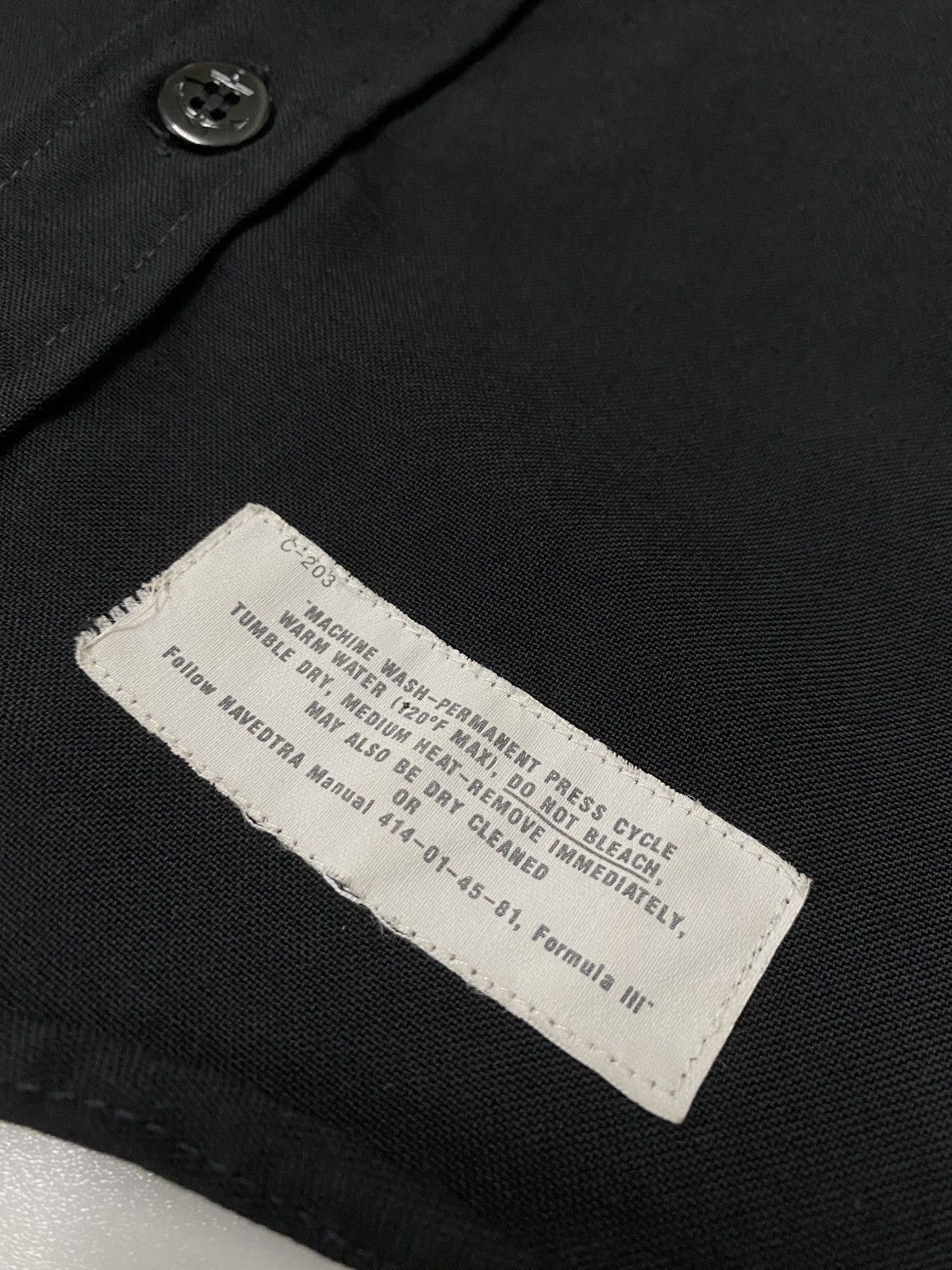 Vintage VTG USN C.P.O. US Navy Official Form Size US L / EU 52-54 / 3 - 6 Thumbnail