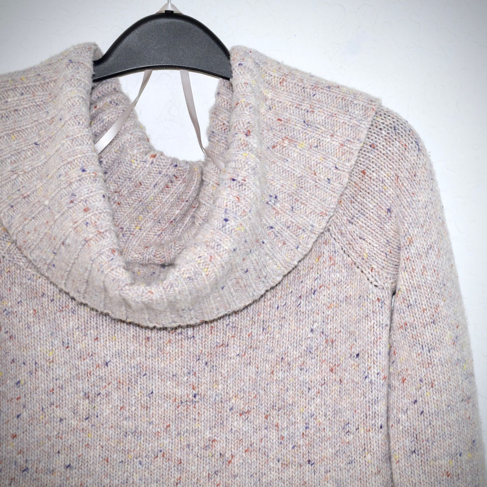 Rebecca Minkoff Rebecca Minkoff Cowl Neck Sweater XS Beige Wool Alpaca Blend Size XS / US 0-2 / IT 36-38 - 3 Thumbnail
